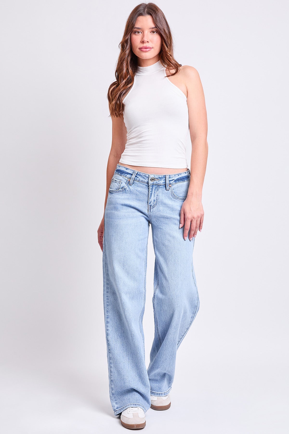 Women's Luxe Britney Wide Leg Jeans