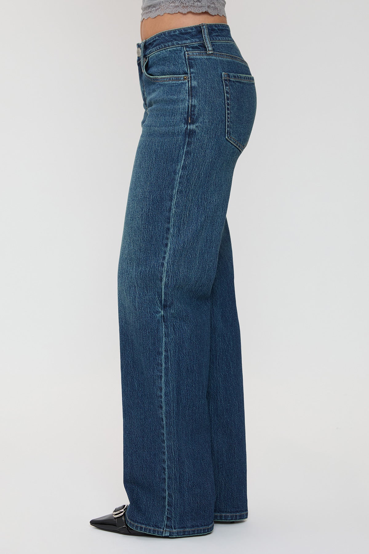 Women's Luxe Britney Wide Leg Jeans