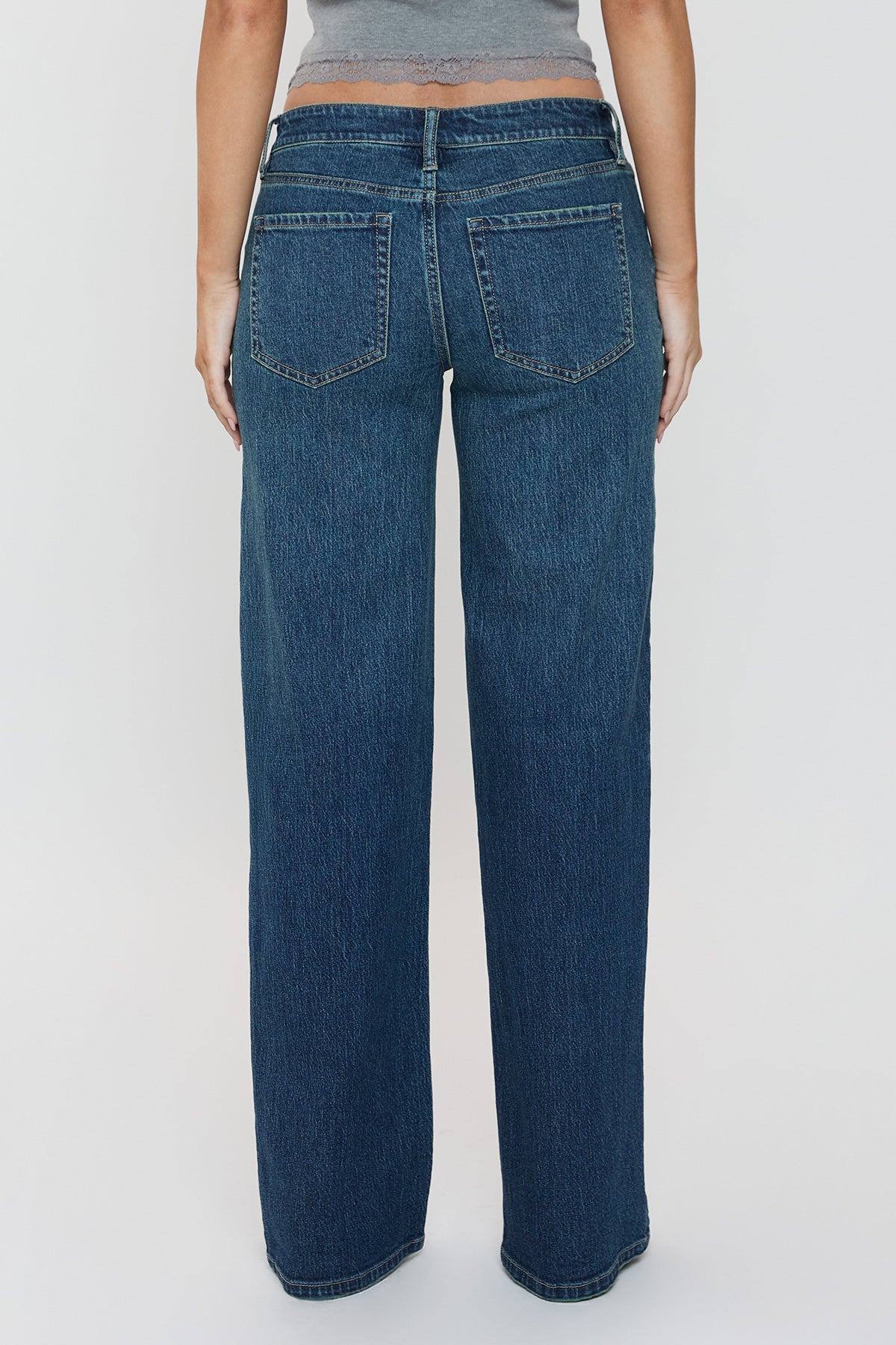 Women's Luxe Britney Wide Leg Jeans