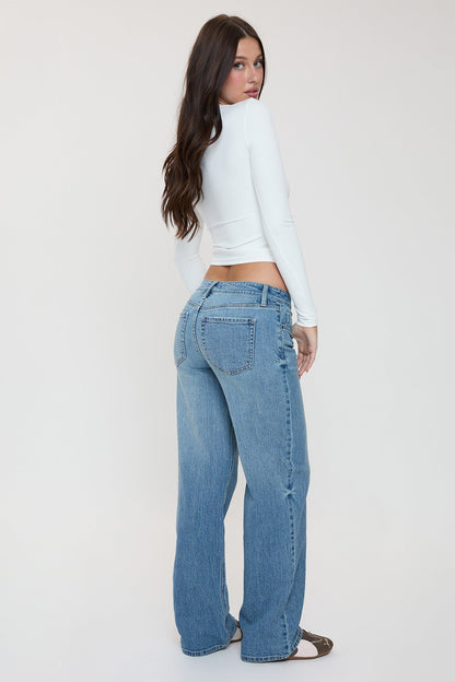 Women's Luxe Britney Wide Leg Jeans