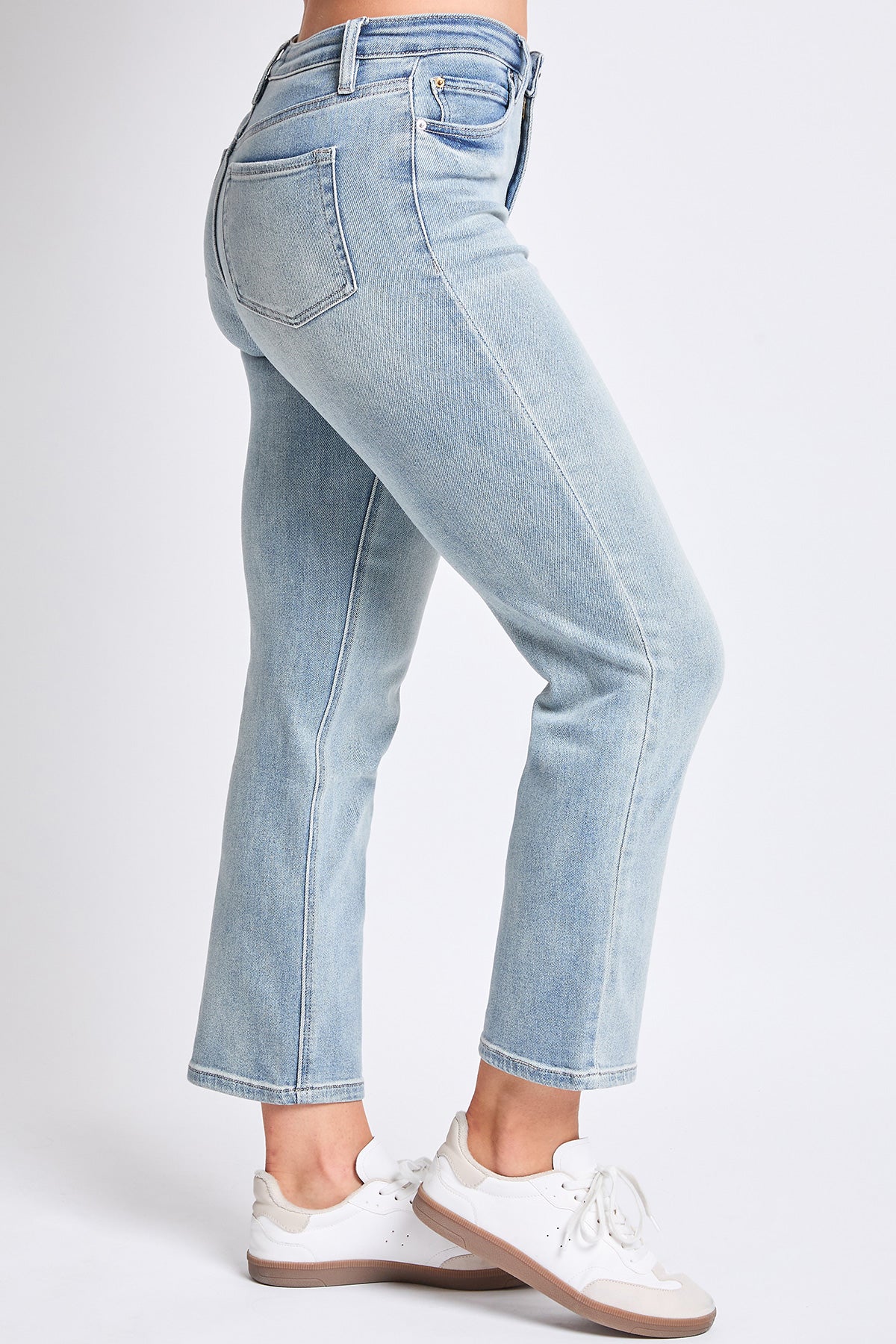 Women's Luxe High Rise Vintage Stretch Straight  Jeans YMI JEANS