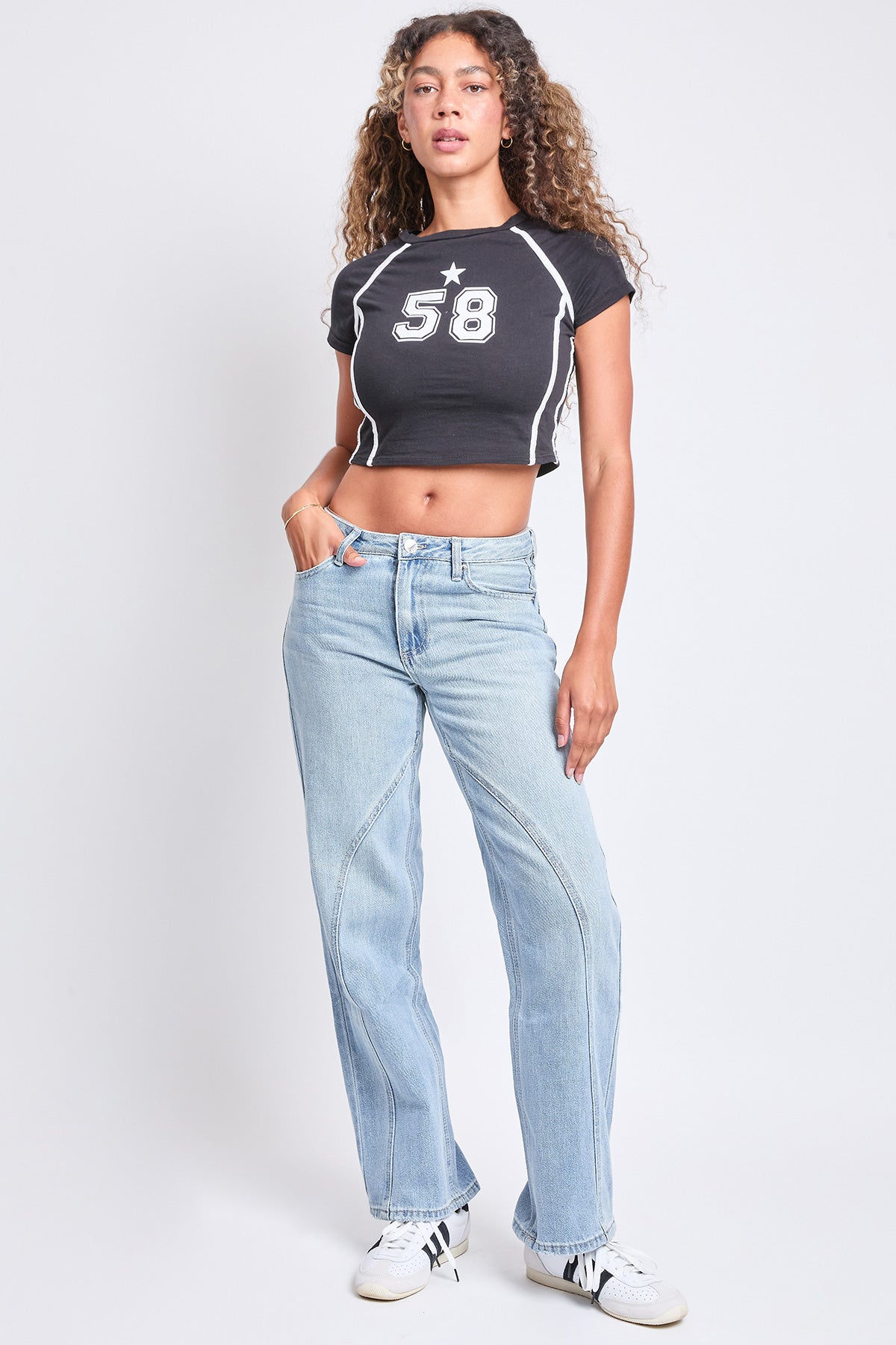 YMI Jeans: Relaxed Straight Leg Jeans