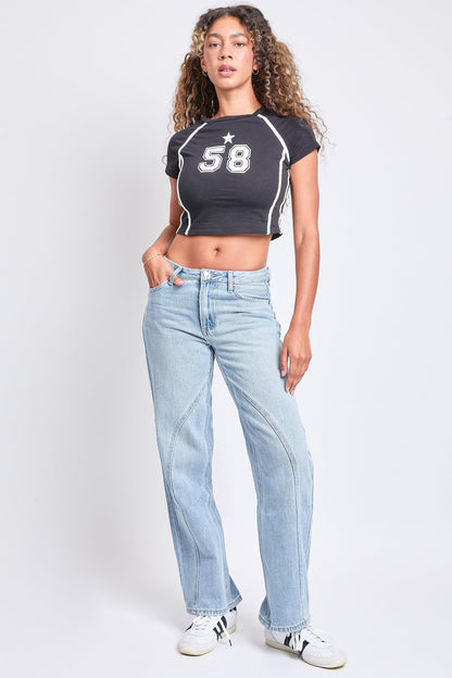 YMI Jeans: Relaxed Straight Leg Jeans