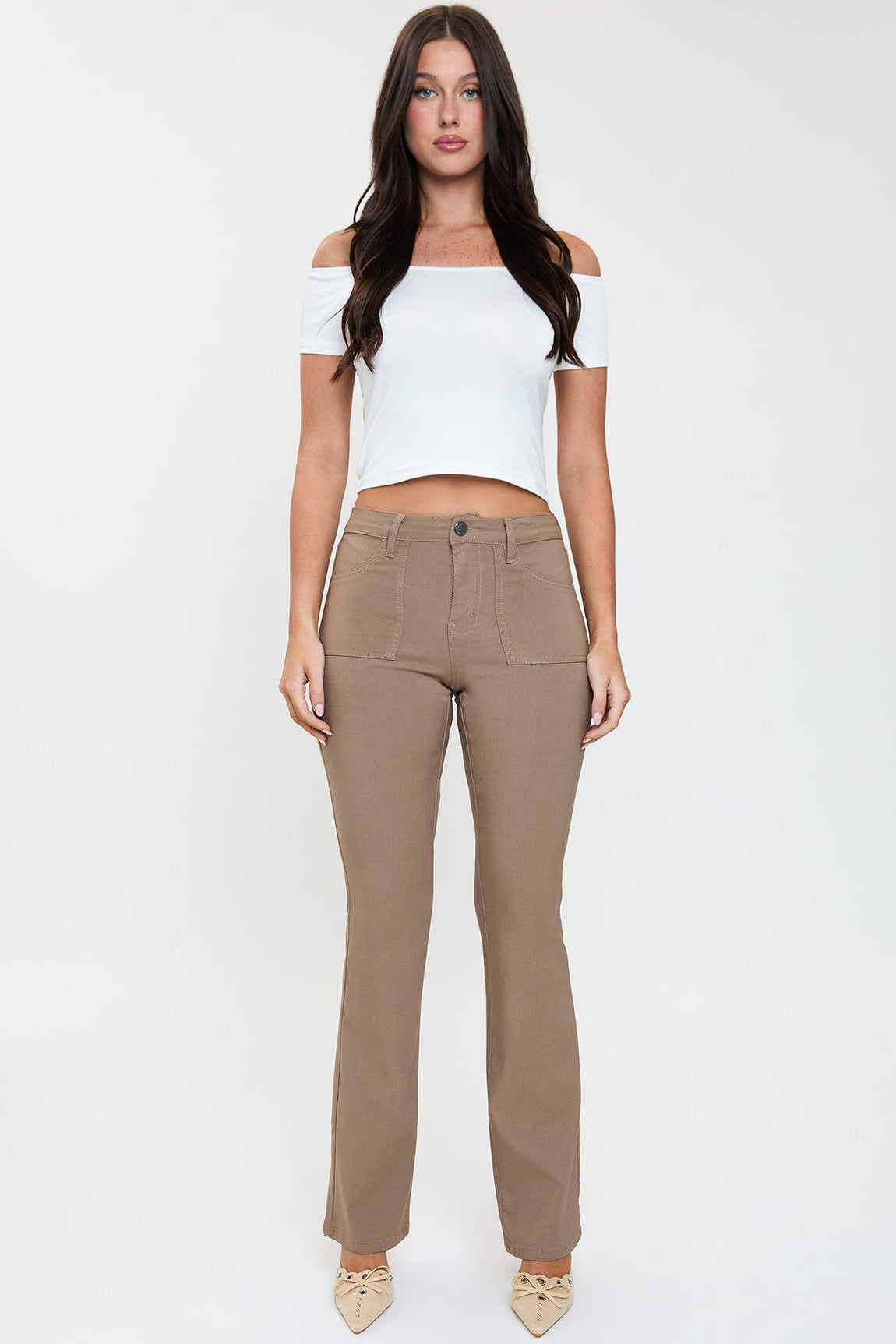 Women's Hyperstretch Bootcut Pants YMI JEANS