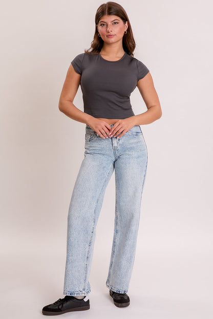 Women's Britney Wide Leg with Butterfly Print