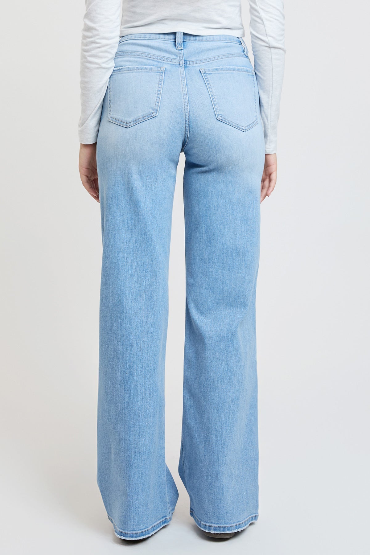 Women's Super Soft High Rise Wide Leg Jeans YMI JEANS