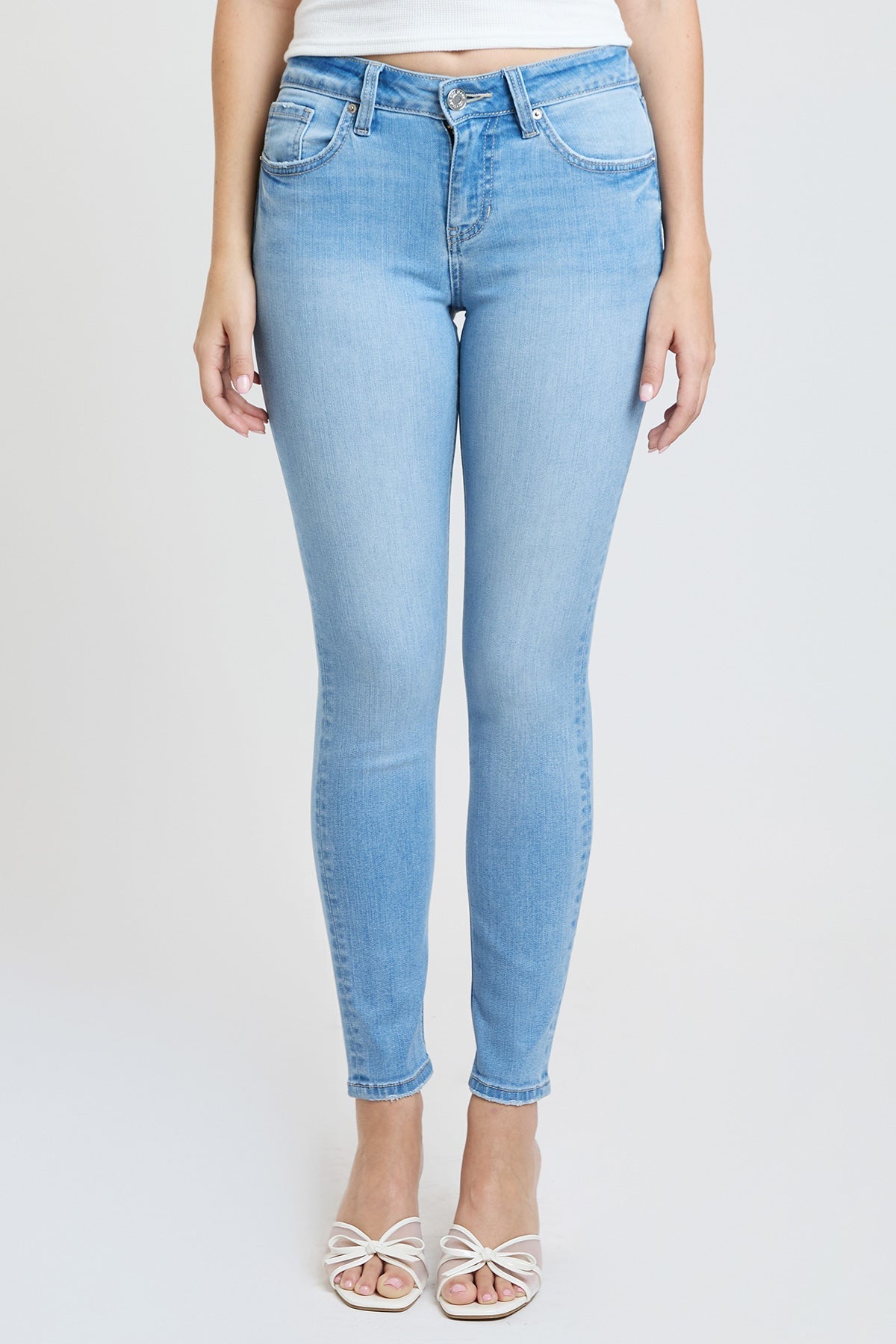 Women's Super Soft Mid Rise Skinny Jeans YMI JEANS