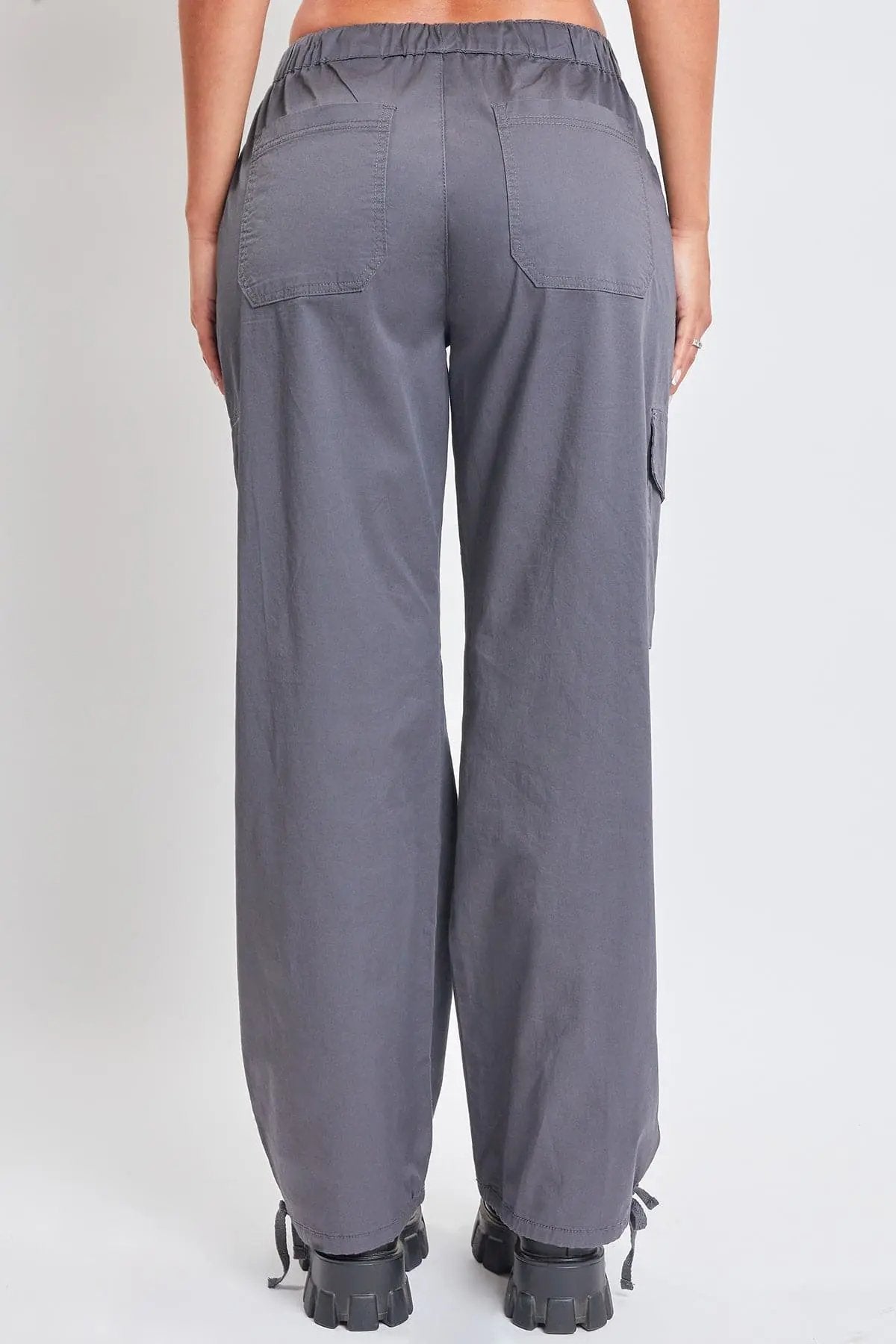 Women's Mid Rise Pull On Cargo Pants - Love Salve