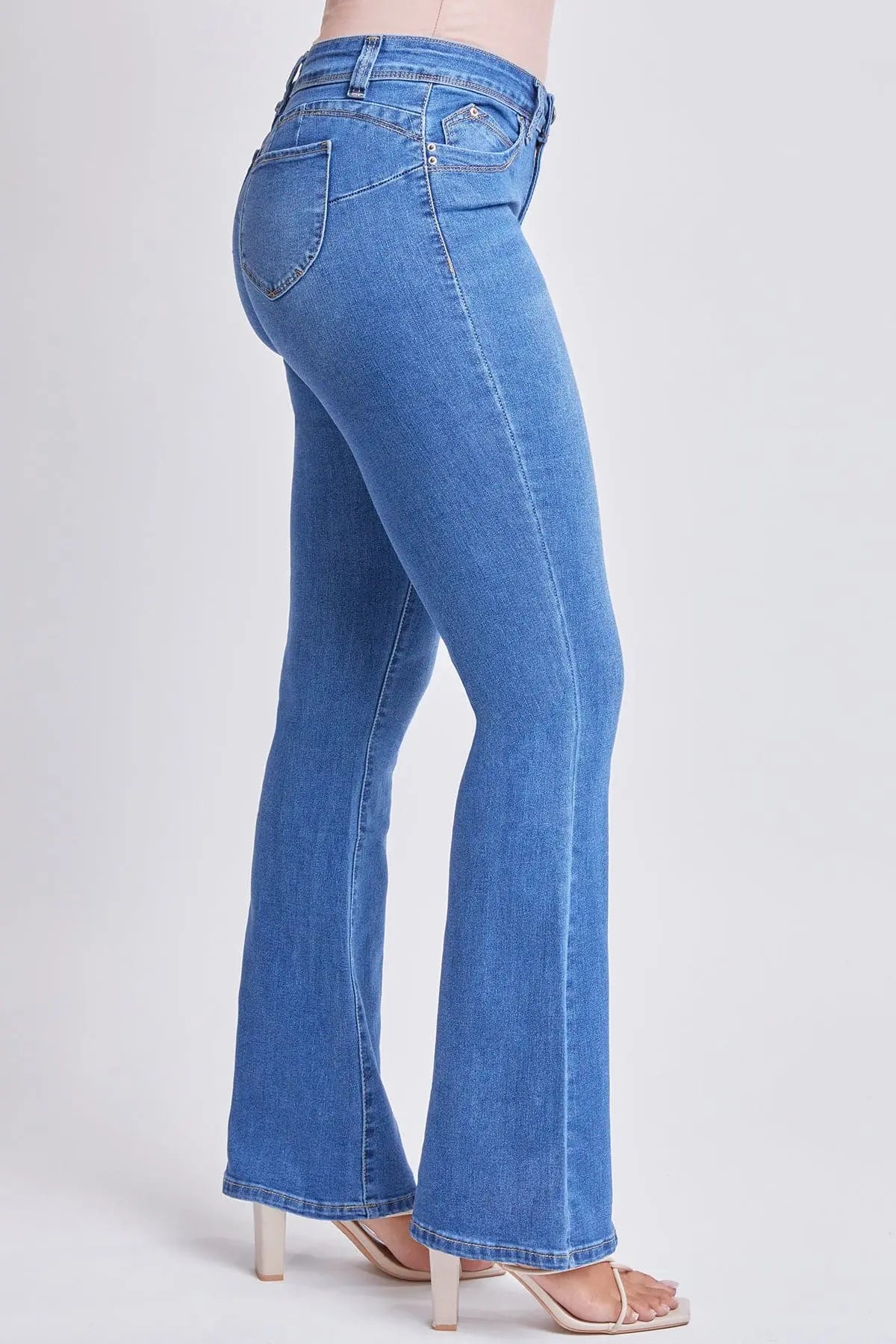 Women’s Sustainable WannaBettaButt Low Rise Flare Jeans YMI JEANS