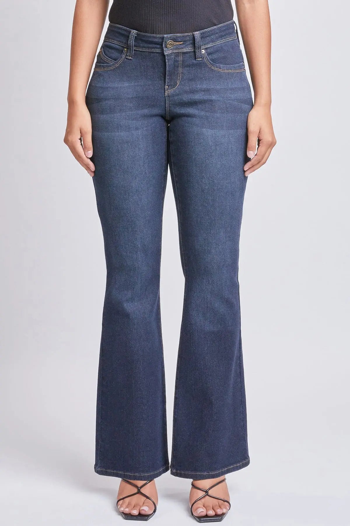 Women’s Sustainable WannaBettaButt Low Rise Flare Jeans YMI JEANS