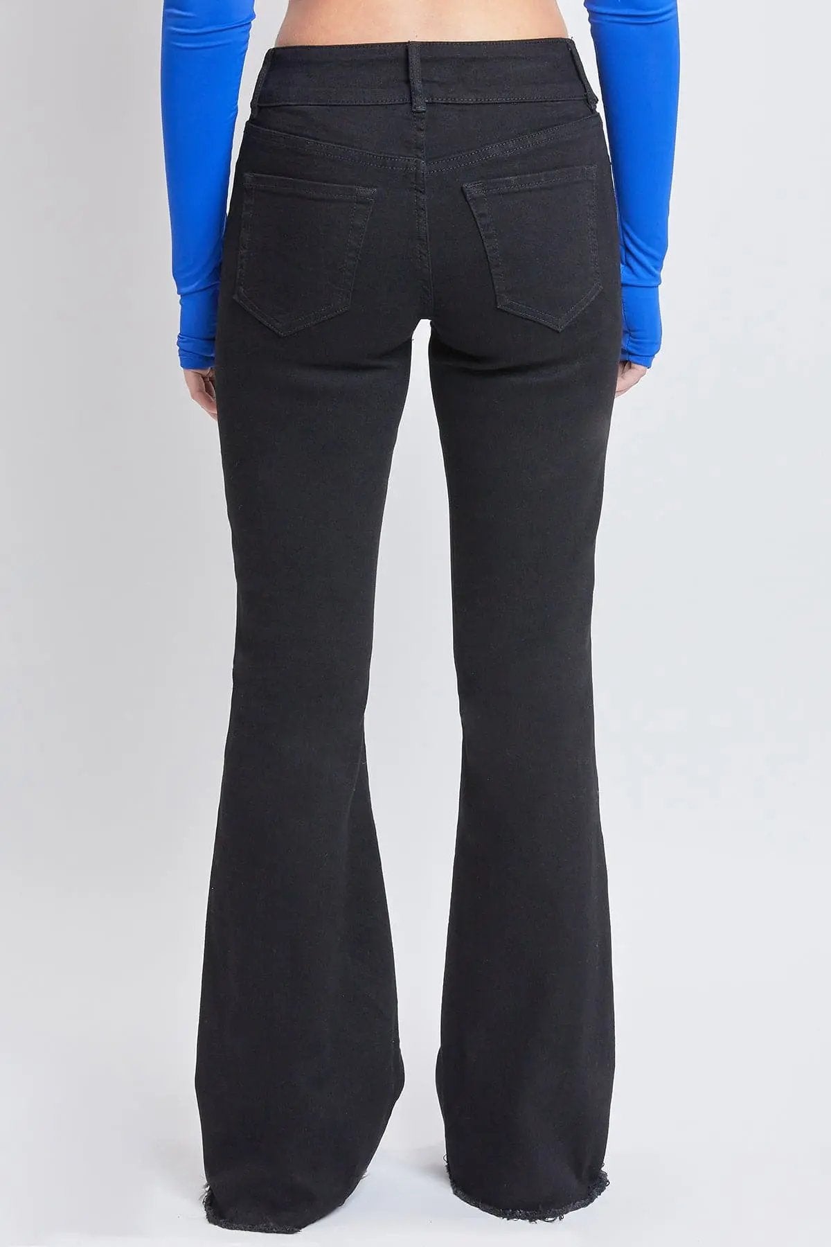 Women's Belted Flare Jeans - Love Salve