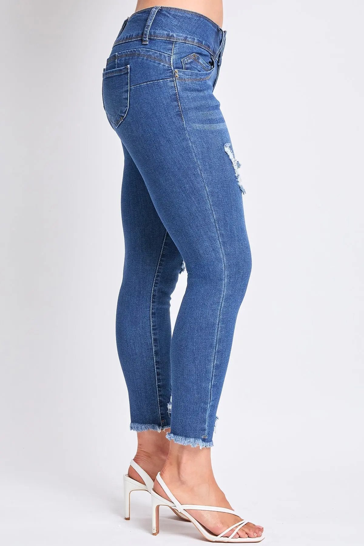 Women's Sustainable WannaBettaButt Ankle Jeans - Love Salve