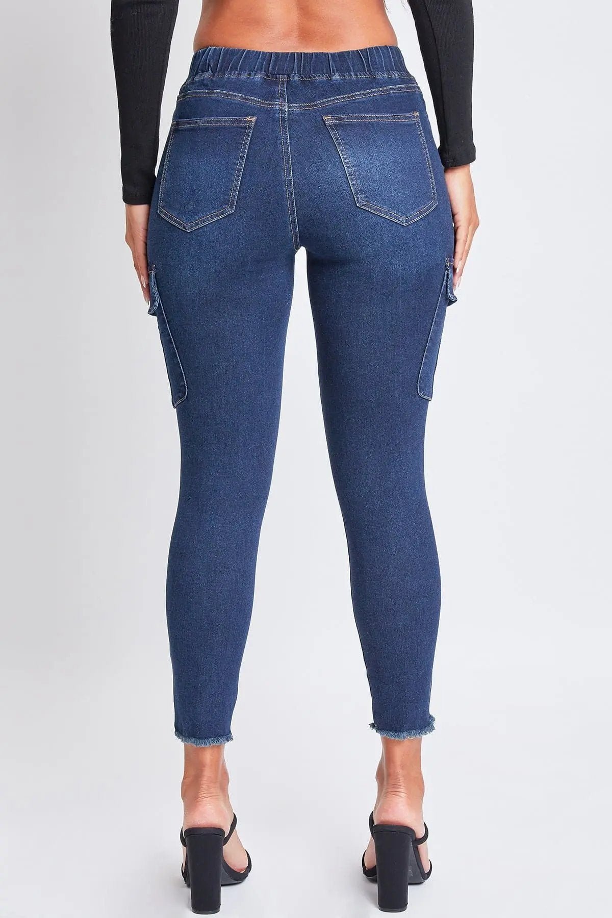 Women's Skinny Cargo Jeans - Love Salve