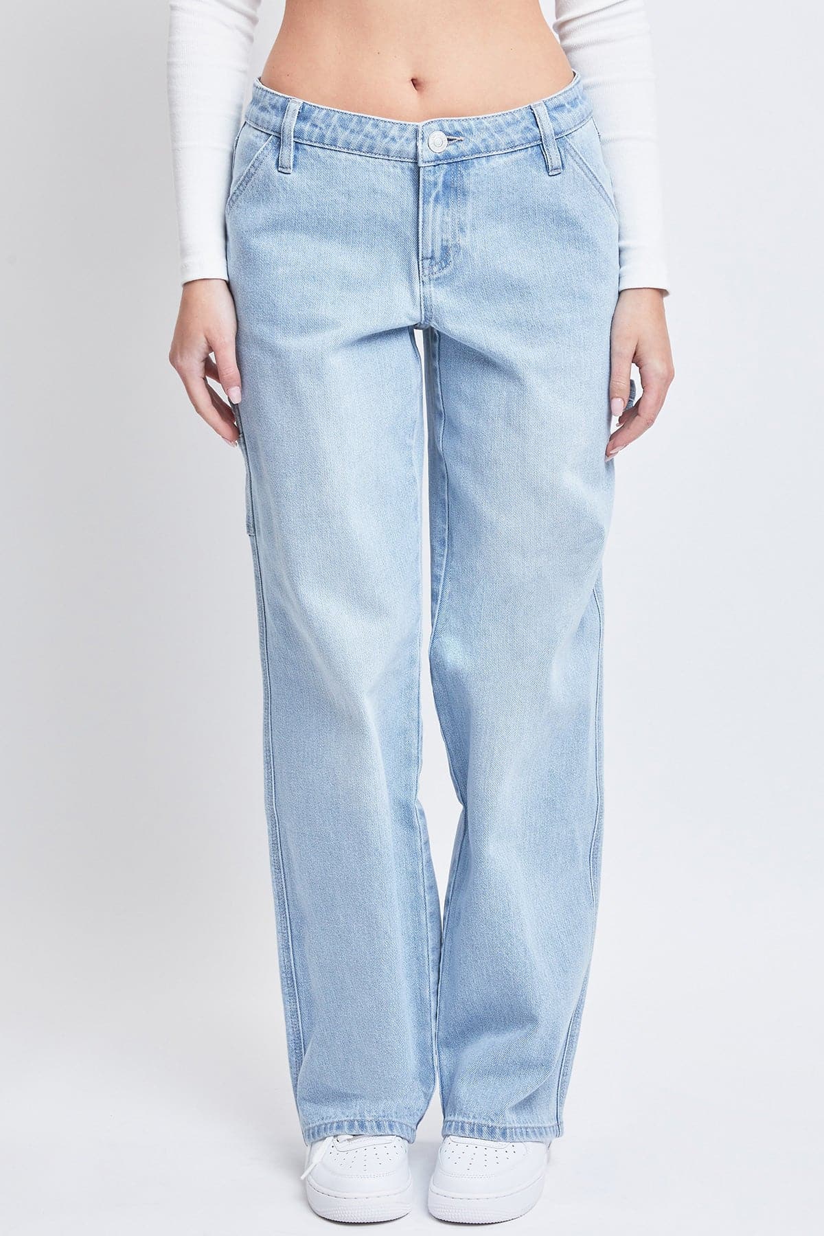 YMI Jeans: Mid-Rise Straight Leg Jeans