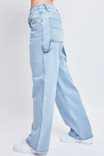 YMI Jeans: Mid-Rise Straight Leg Jeans