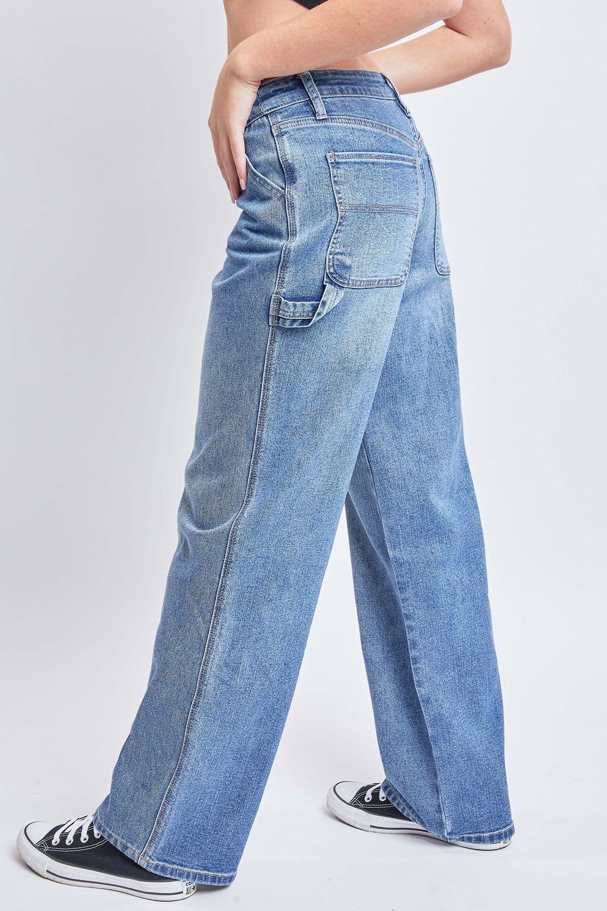 YMI Jeans: Mid-Rise Straight Leg Jeans