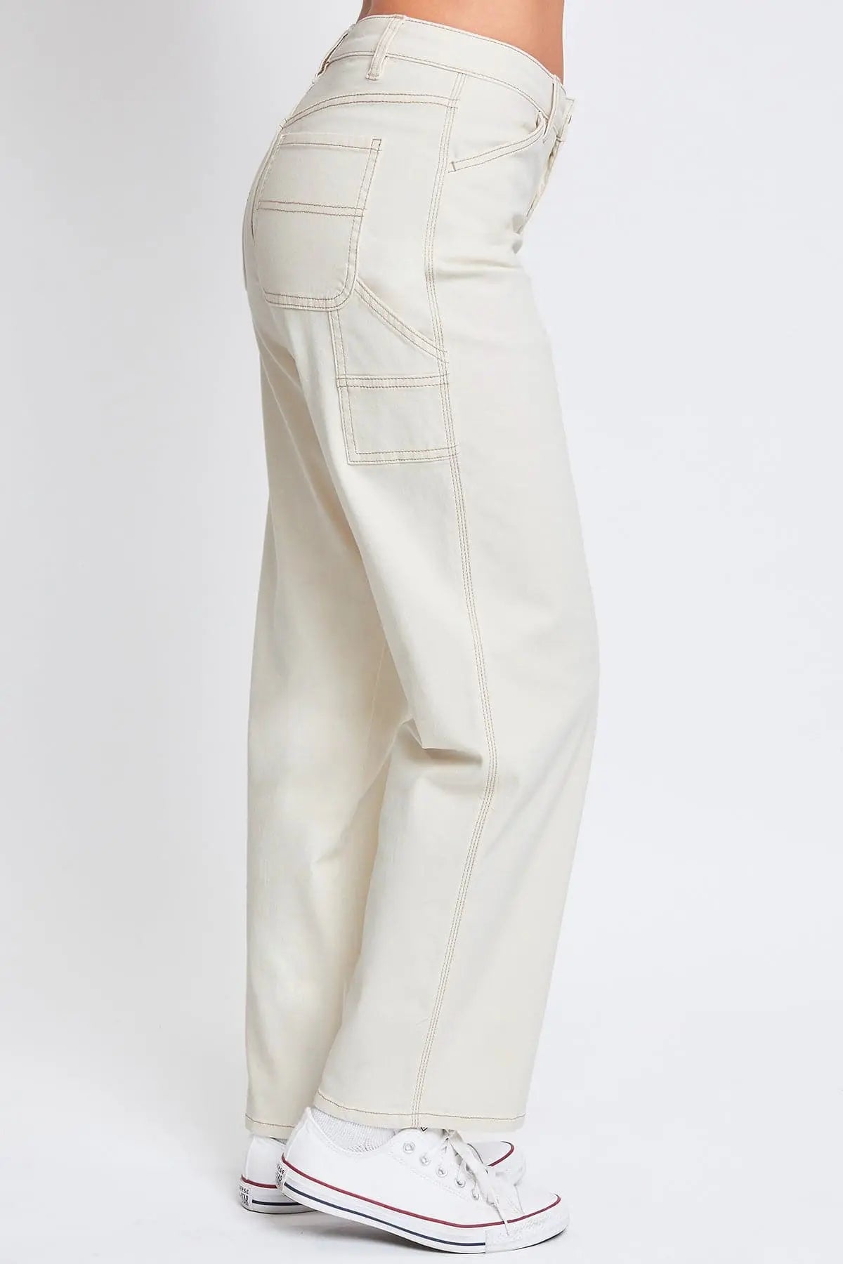 Women's High Rise Carpenter Straight  Pants YMI JEANS