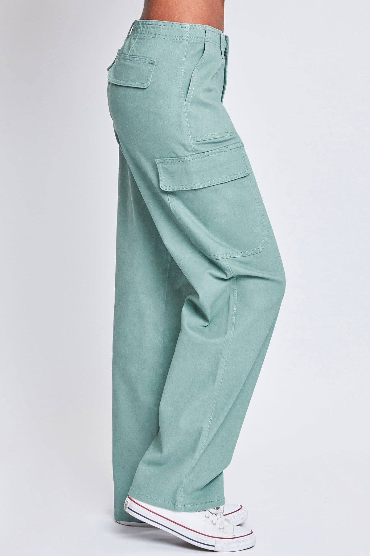 Women’s High Rise Straight  Cargo Pants YMI JEANS