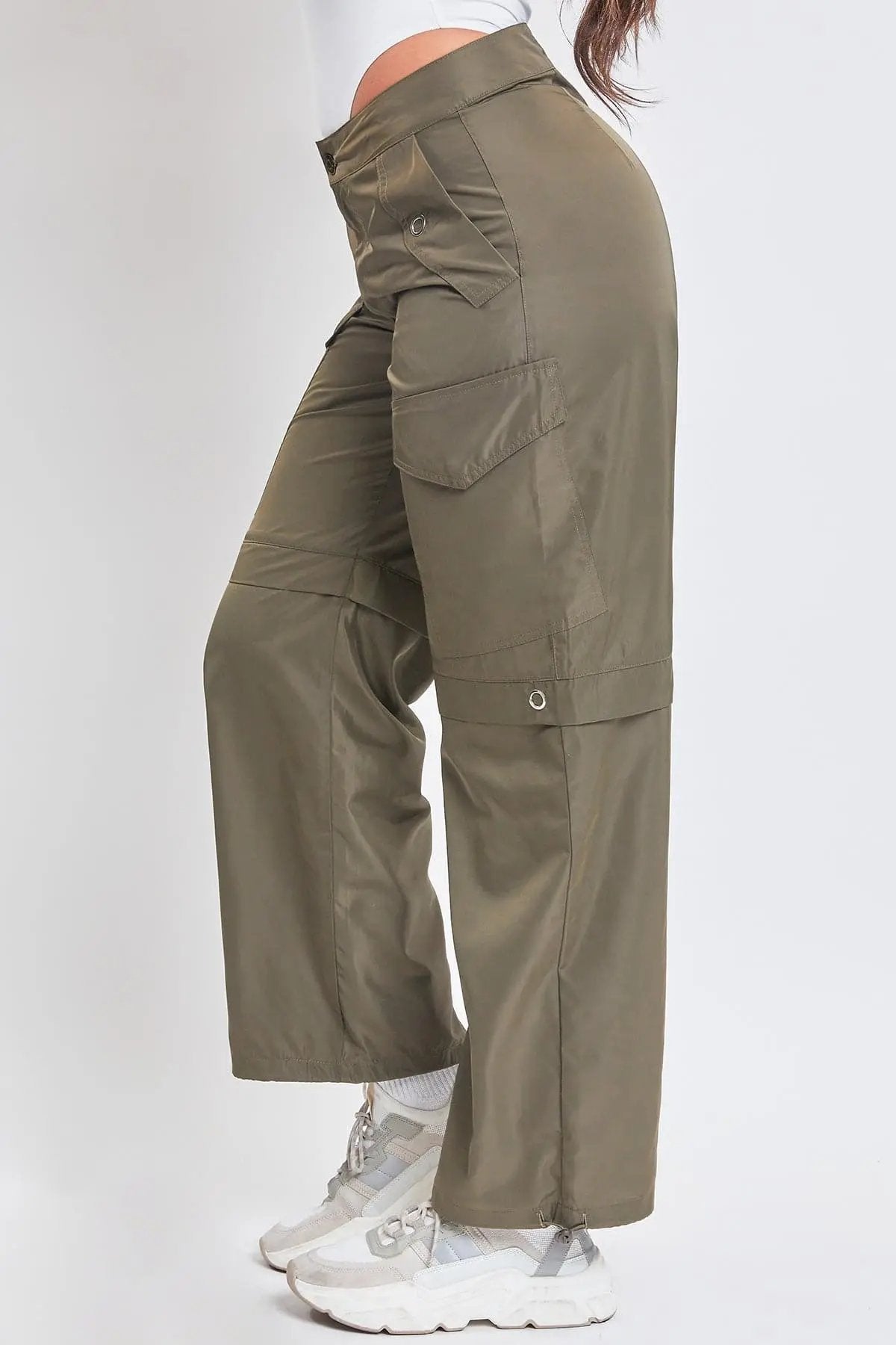 YMI Jeans: Bungee Hem Cargo Pants - Love Salve