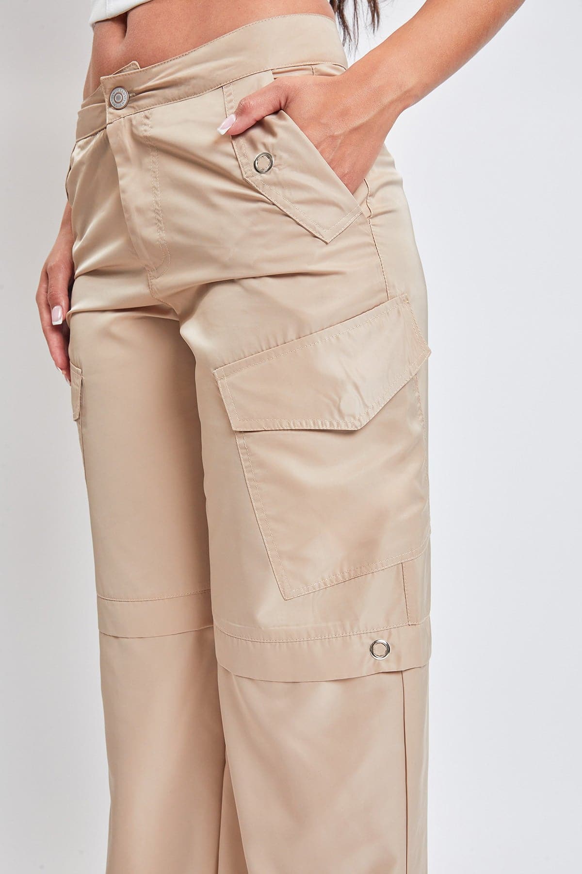 YMI Jeans: Bungee Hem Cargo Pants