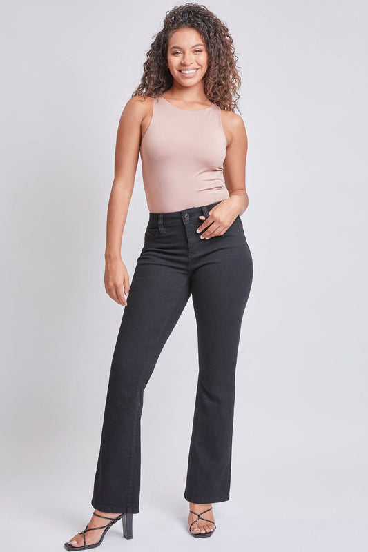 Women’s Sustainable WannaBettaButt Mid Rise Bootcut Jeans YMI JEANS