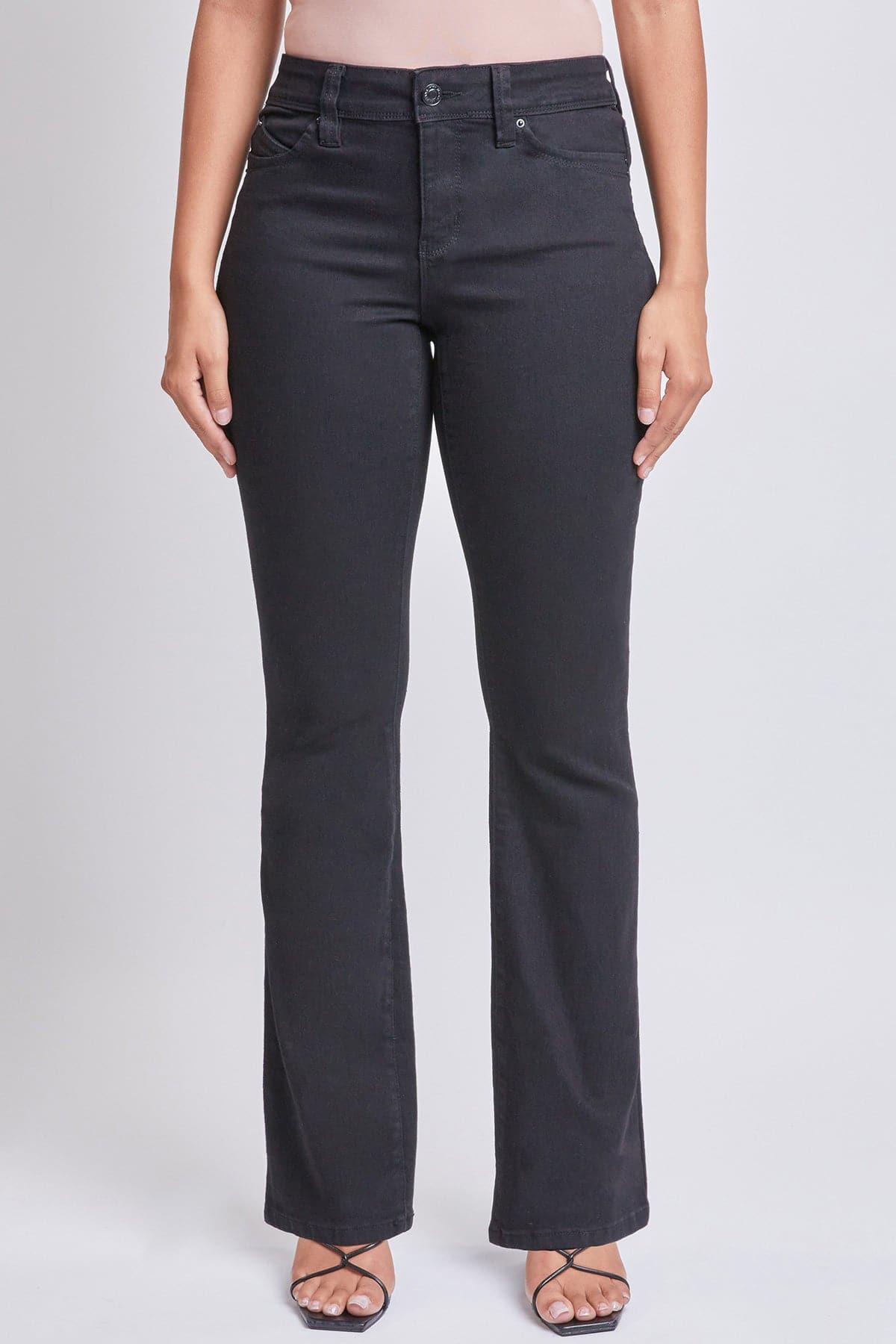 Women’s Sustainable WannaBettaButt Mid Rise Bootcut Jeans YMI JEANS