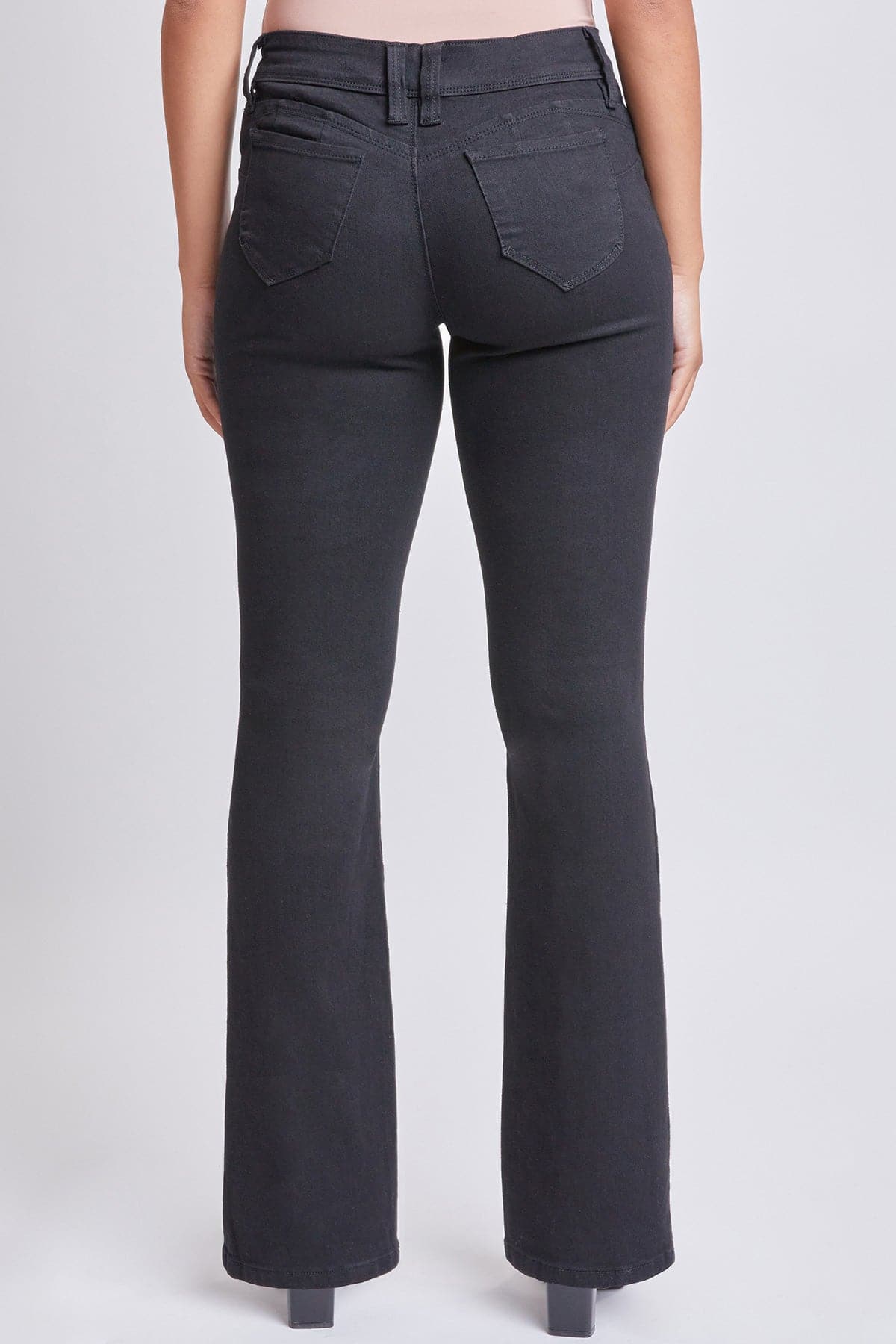 Women’s Sustainable WannaBettaButt Mid Rise Bootcut Jeans YMI JEANS