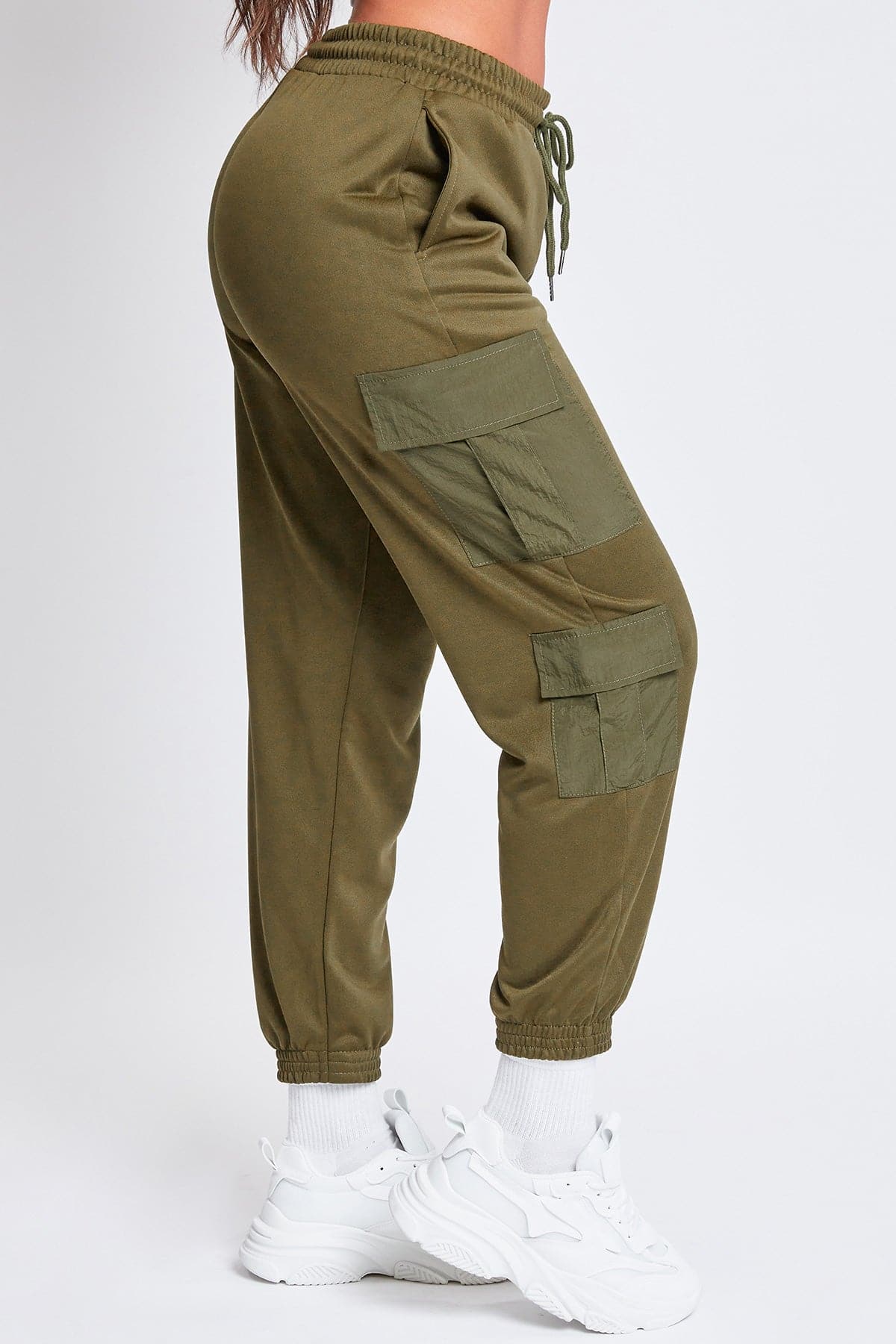Women's Joggers with Nylon Pockets YMI JEANS