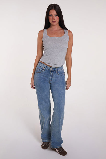 Women's Luxe High Rise WannaBettaButt Straight Leg Jeans