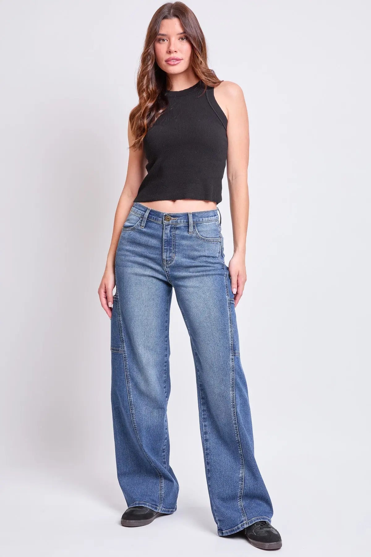 YMI JEANS Jeans - High Rise Wide Leg - Cargo - Main Product Image