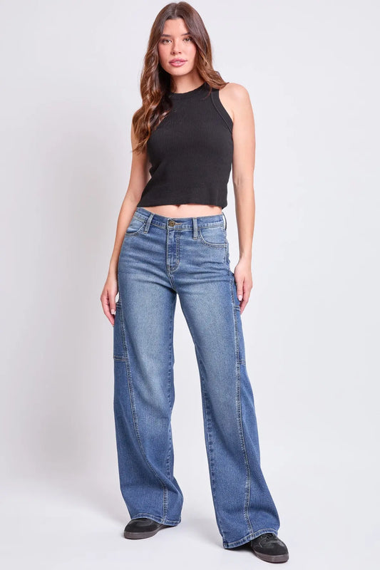 YMI JEANS Jeans - High Rise Wide Leg - Cargo - Main Product Image