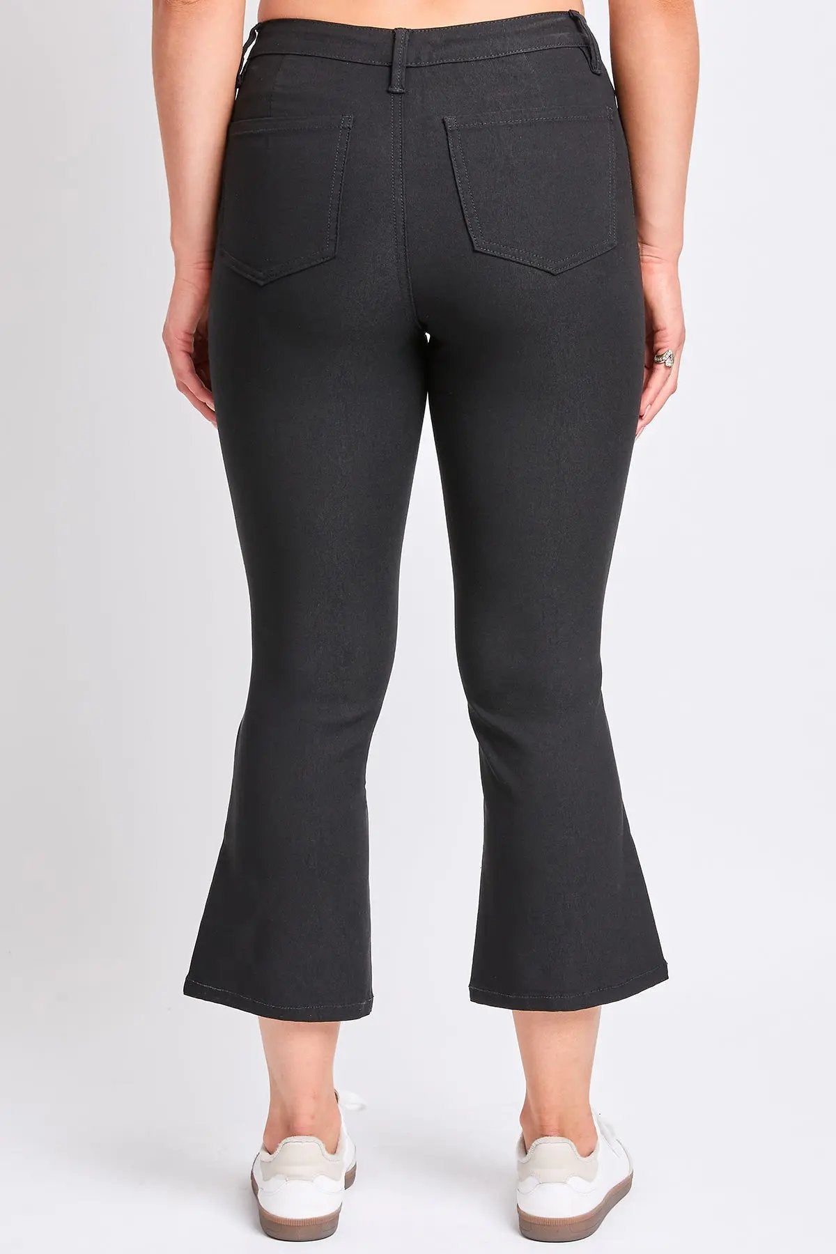 Women's Hyperstretch Cropped Kick Flare  Pants - Love Salve