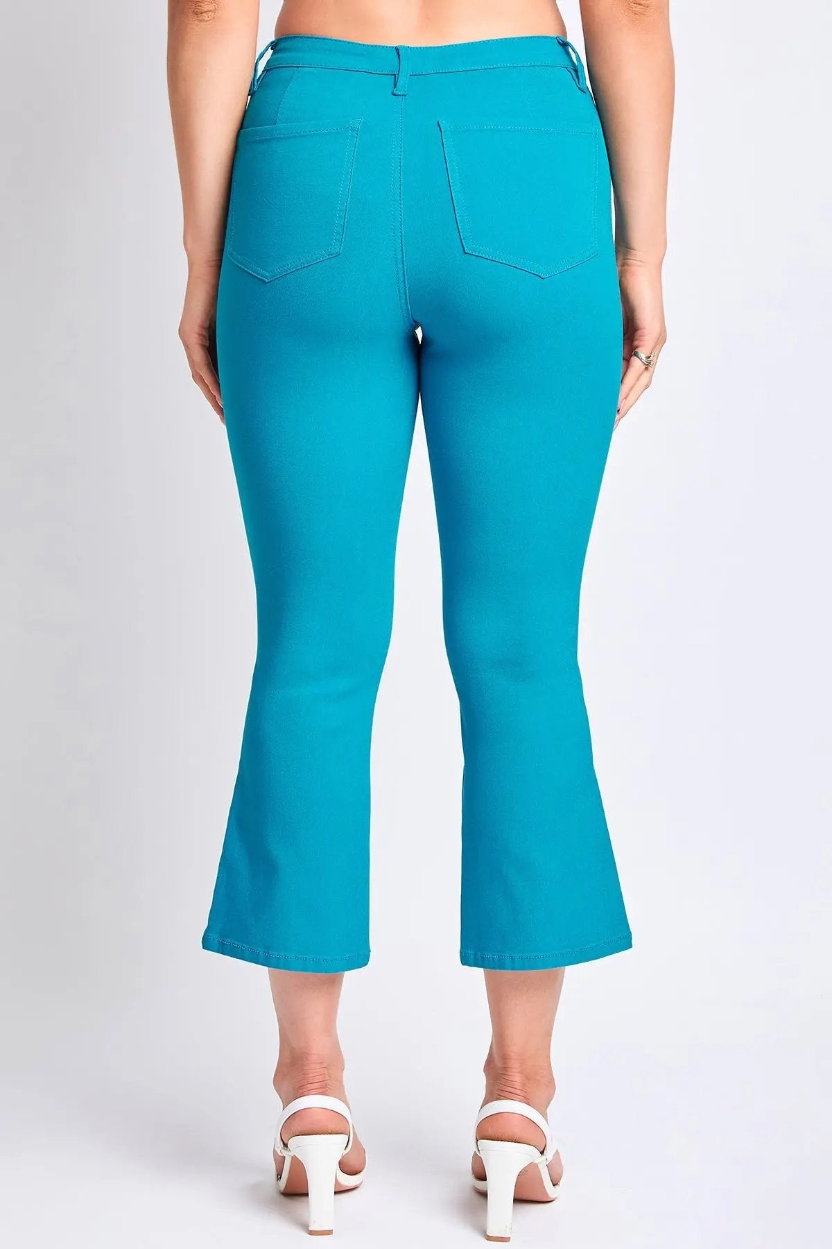 Women's Hyperstretch Cropped Kick Flare  Pants - Love Salve
