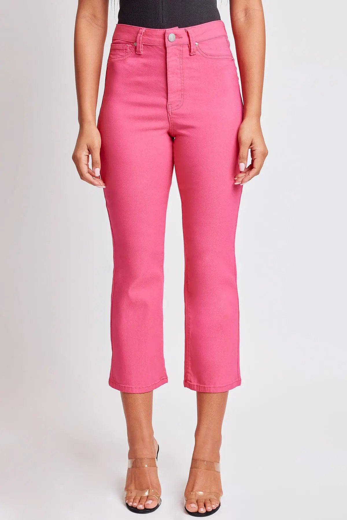 Women's Hyperstretch Cropped Kick Flare  Pants - Love Salve