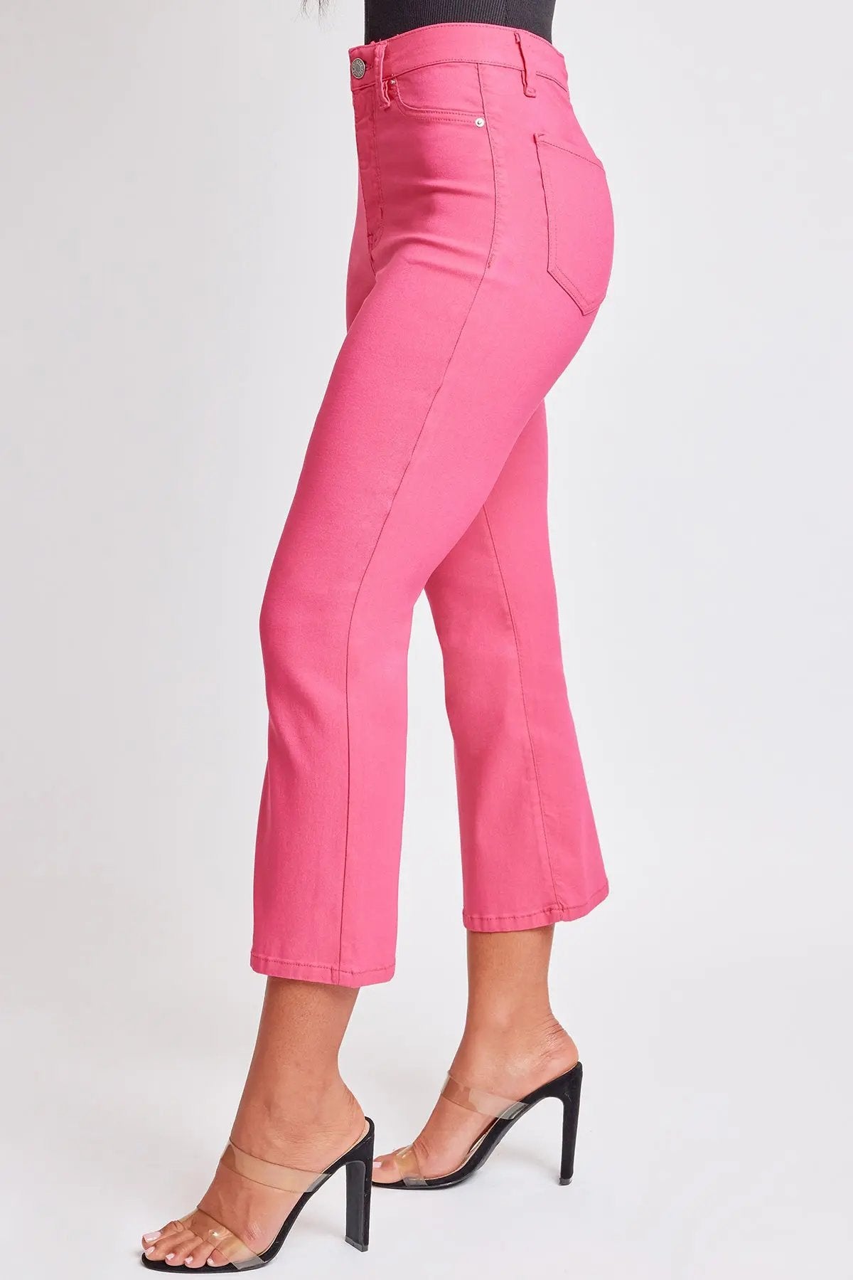 Women's Hyperstretch Cropped Kick Flare  Pants - Love Salve