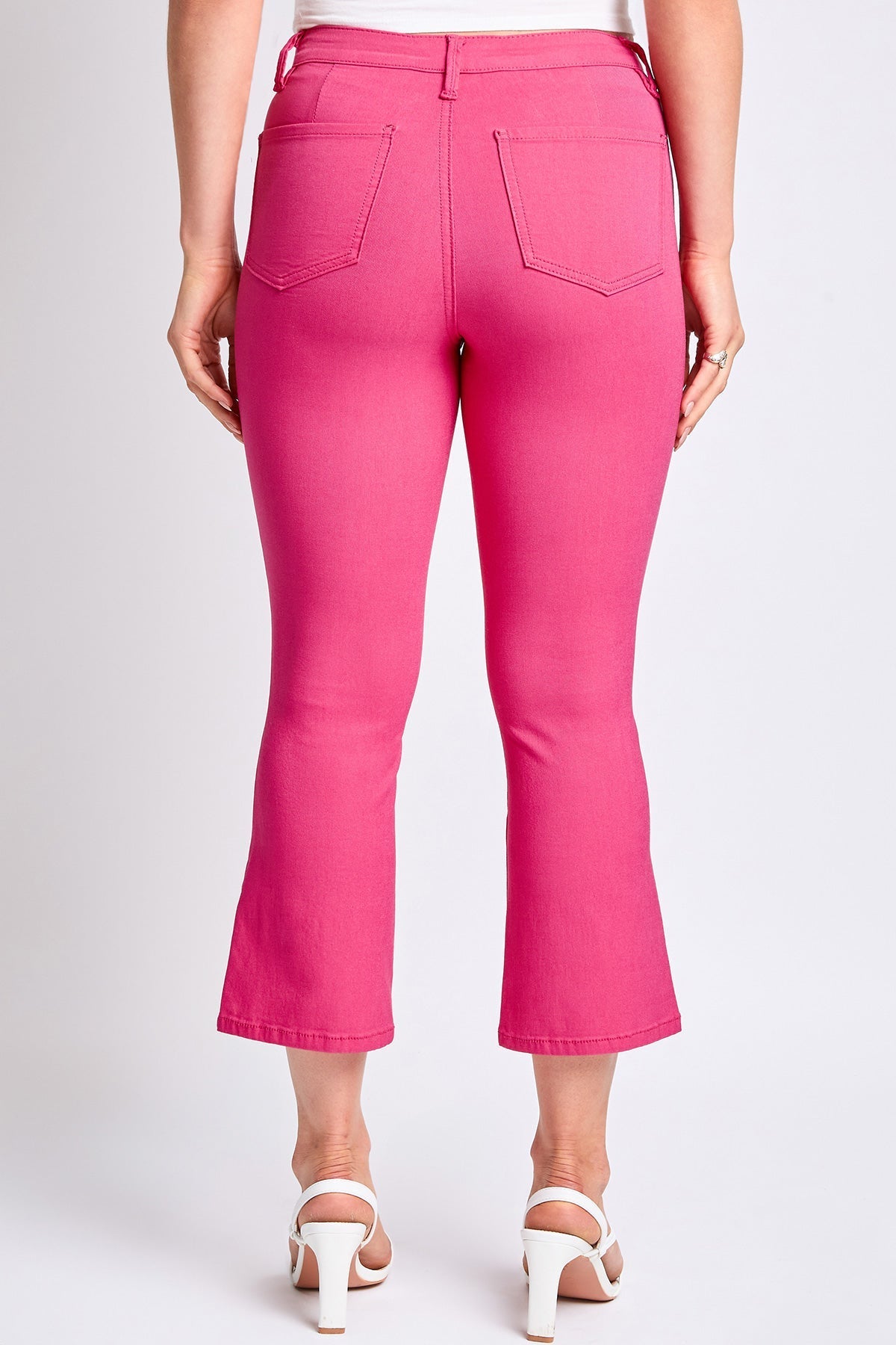 Women's Hyperstretch Cropped Kick Flare  Pants YMI JEANS