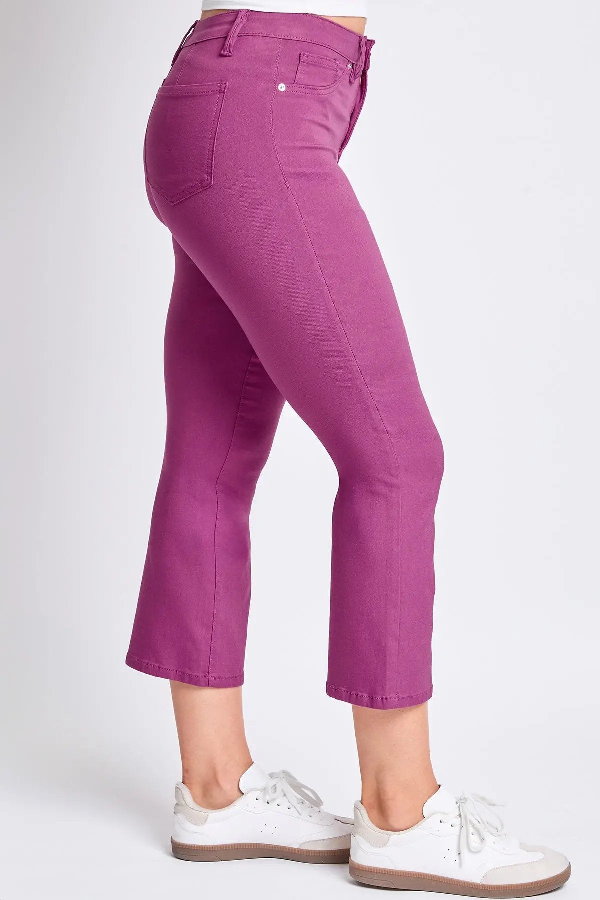Women's Hyperstretch Cropped Kick Flare  Pants - Love Salve