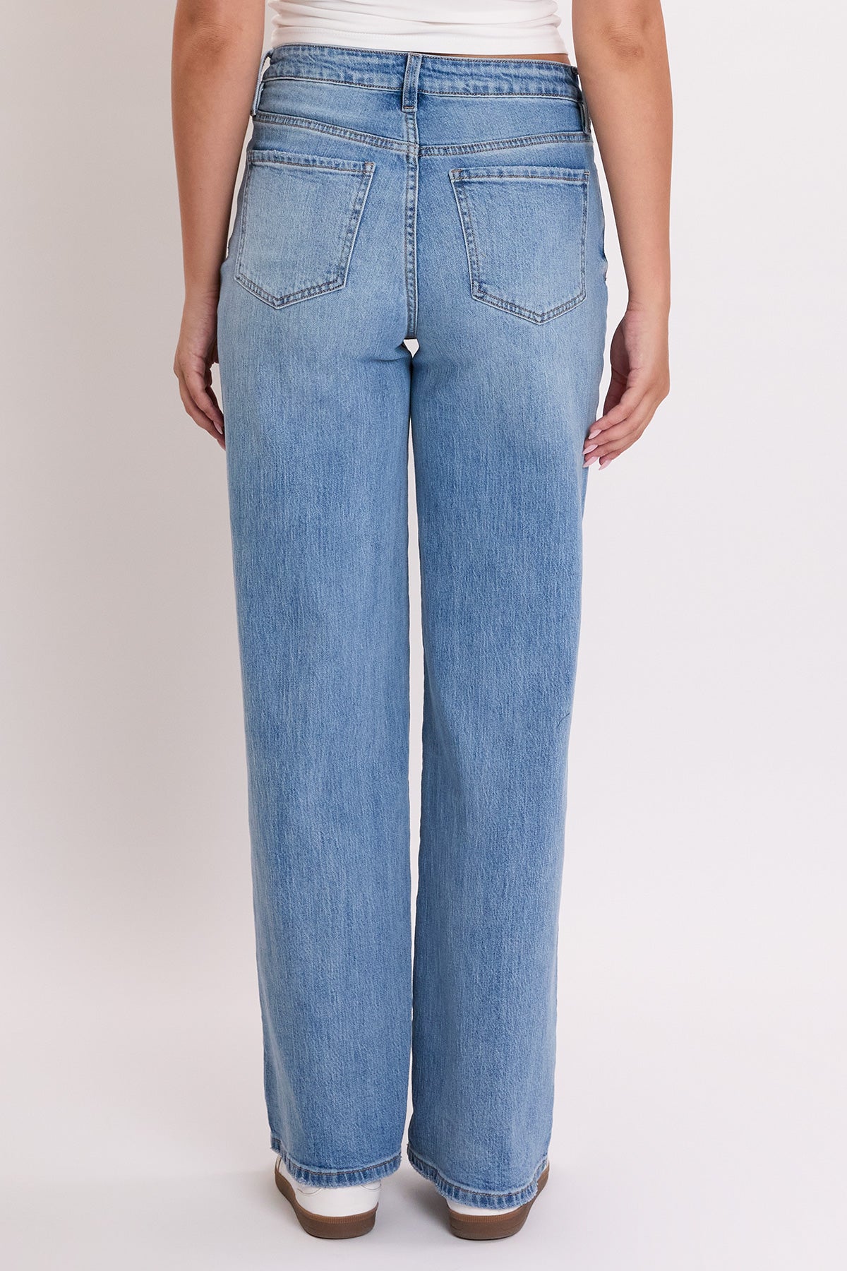 Women's Luxe Bella Wide Leg Jeans YMI JEANS