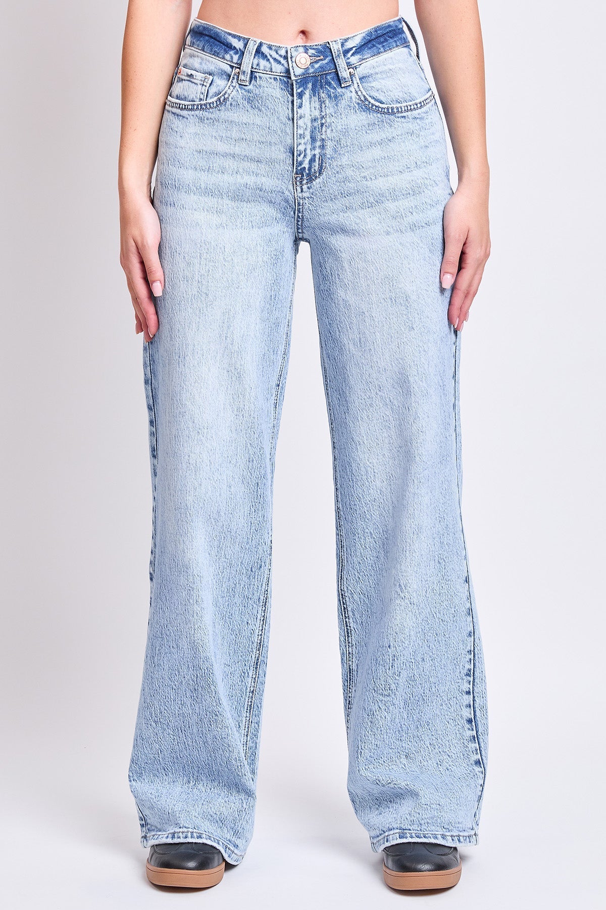 Women's Luxe Bella Wide Leg Jeans YMI JEANS