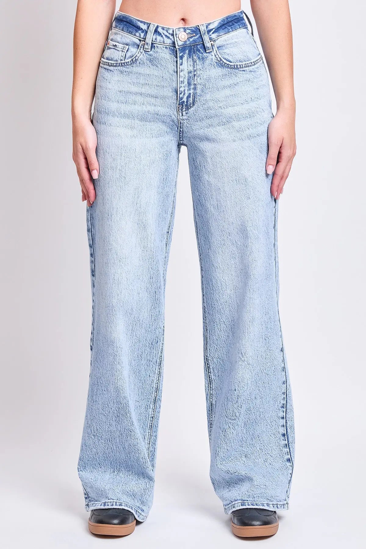 Women's Luxe Bella Wide Leg Jeans YMI JEANS