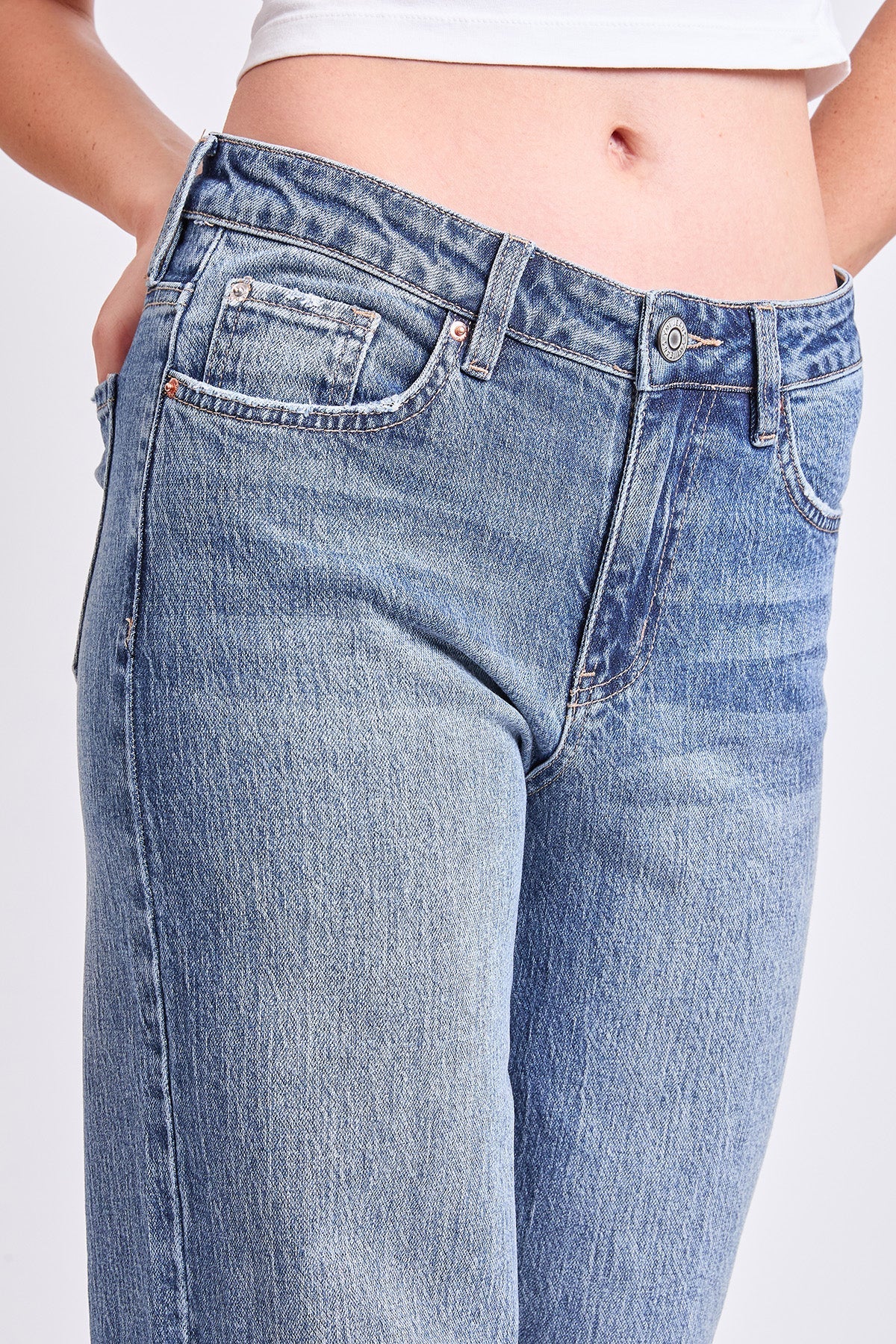 Women's Luxe Bella Wide Leg Jeans YMI JEANS