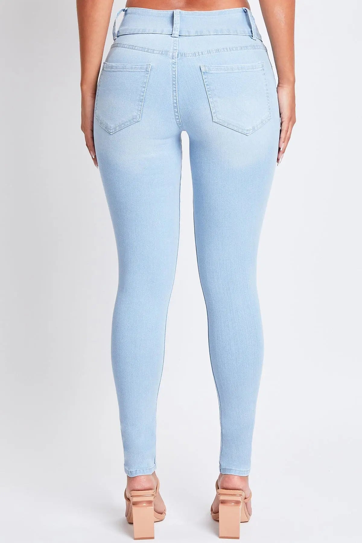 Women's Sustainable Essential Distressed Skinny Jean YMI JEANS