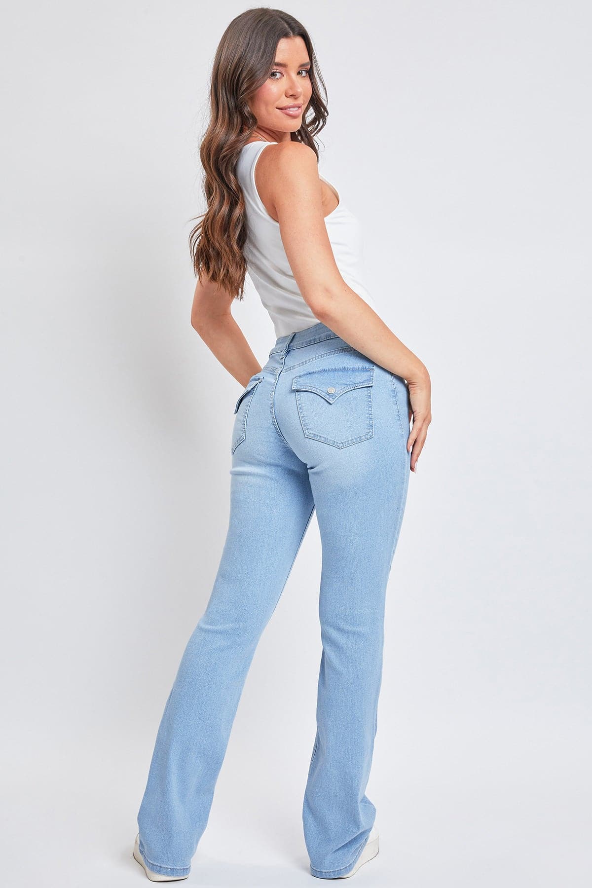 Women's Sustainable Bootcut Jeans - Love Salve 