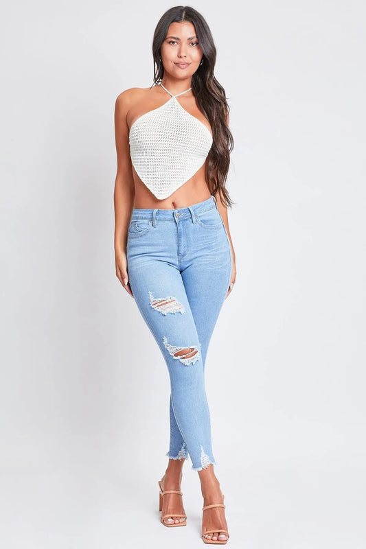 Women's Sustainable WannaBettaButt Ankle Jeans - Love Salve