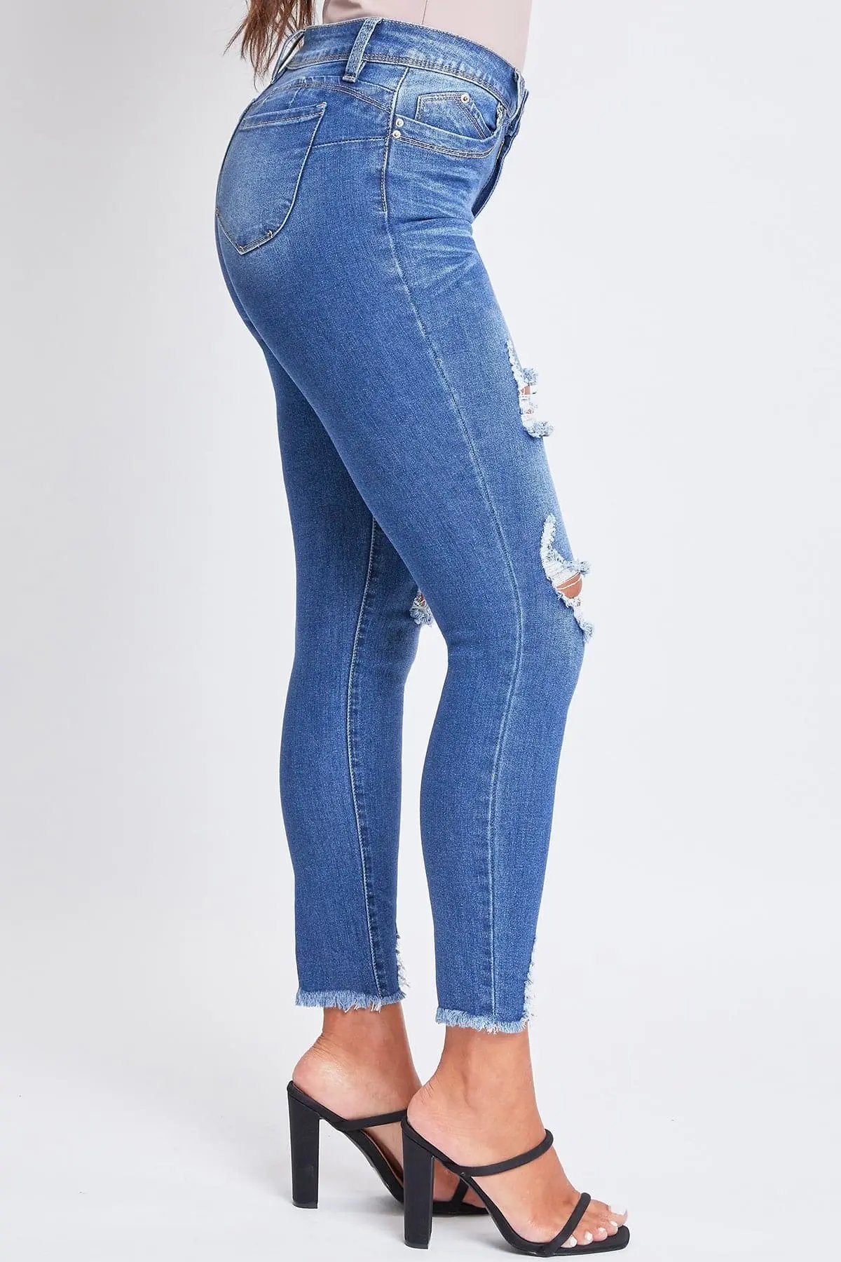 Women's Sustainable WannaBettaButt Ankle Jeans - Love Salve