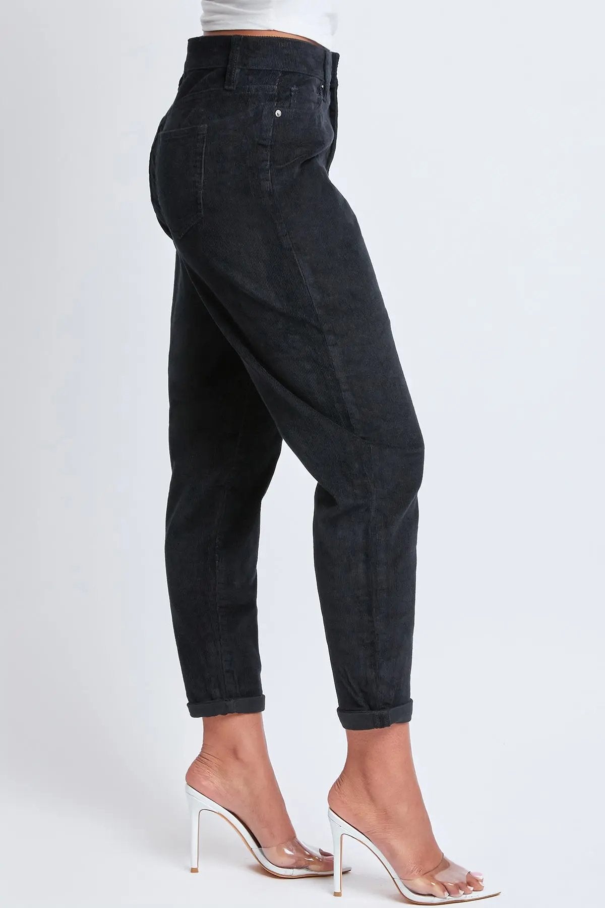 Women's Corduroy Mom Fit Pants - Love Salve