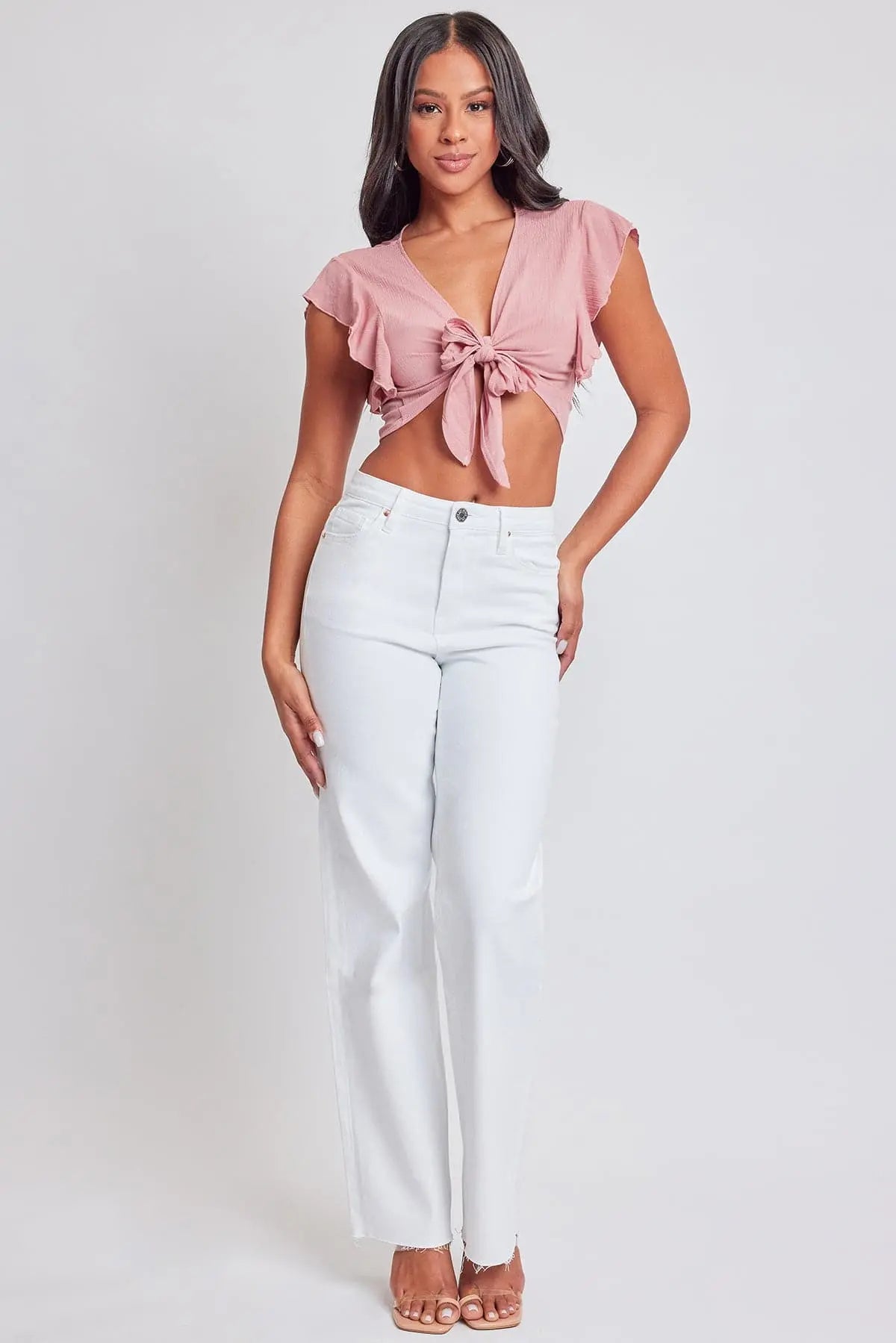 Women's Luxe Straight  Premium Stretch Jeans YMI JEANS