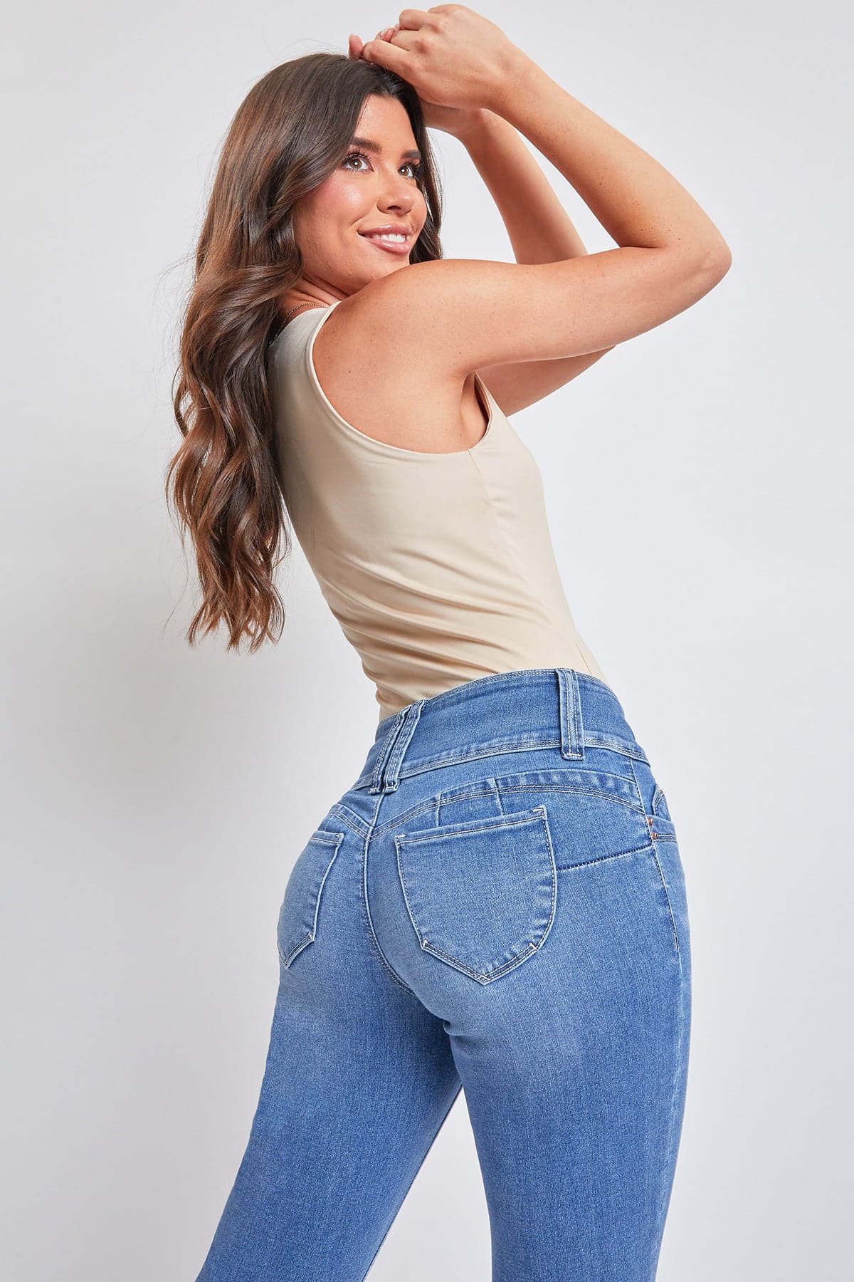 Women’s Sustainable WannaBettaButt Skinny Jeans YMI JEANS