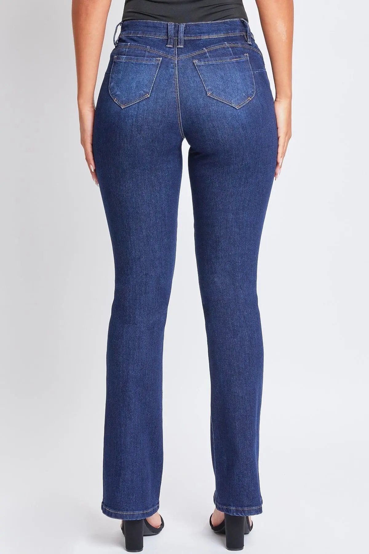 Women's WannaBettaButt Mid-Rise Bootcut Jeans - Love Salve