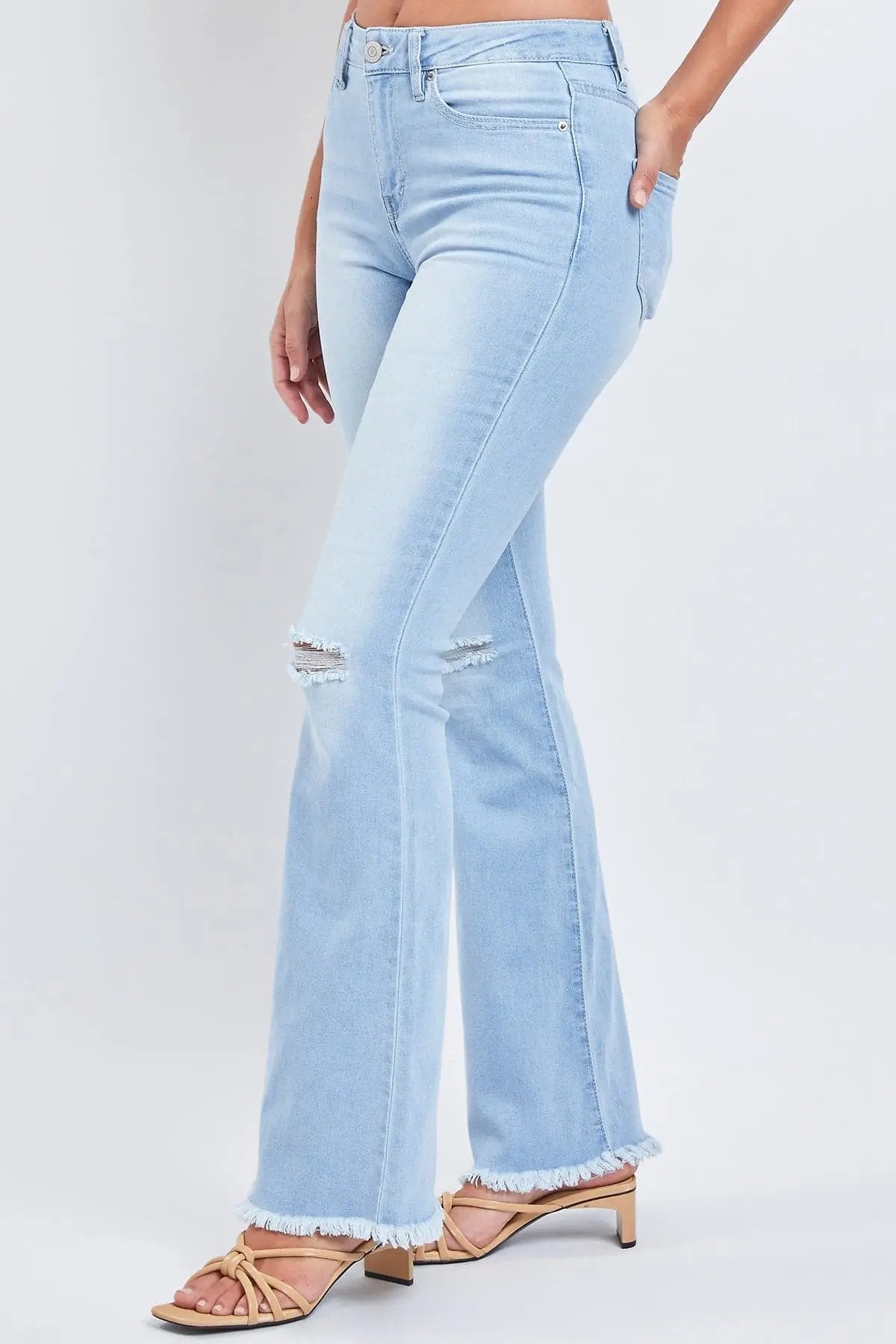 Women's Essential Fray Hem Flare - Regular - Love Salve